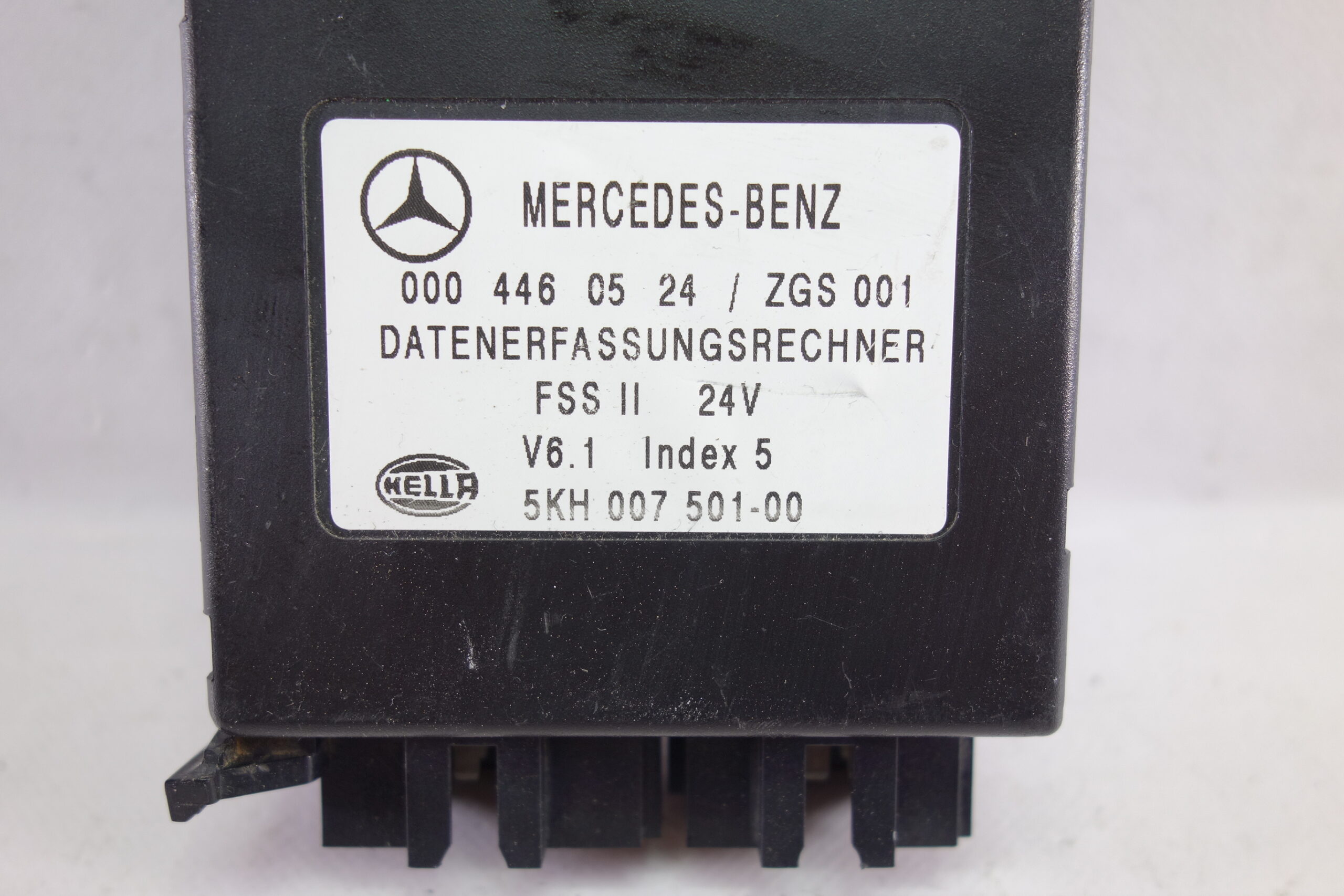 Unidad de control Mercedes 0004460524 000 446 05 24 Hella 5KH00750100 5KH 007 501-00 ZGS001 ZGS 001 Ind.5 - foto 2