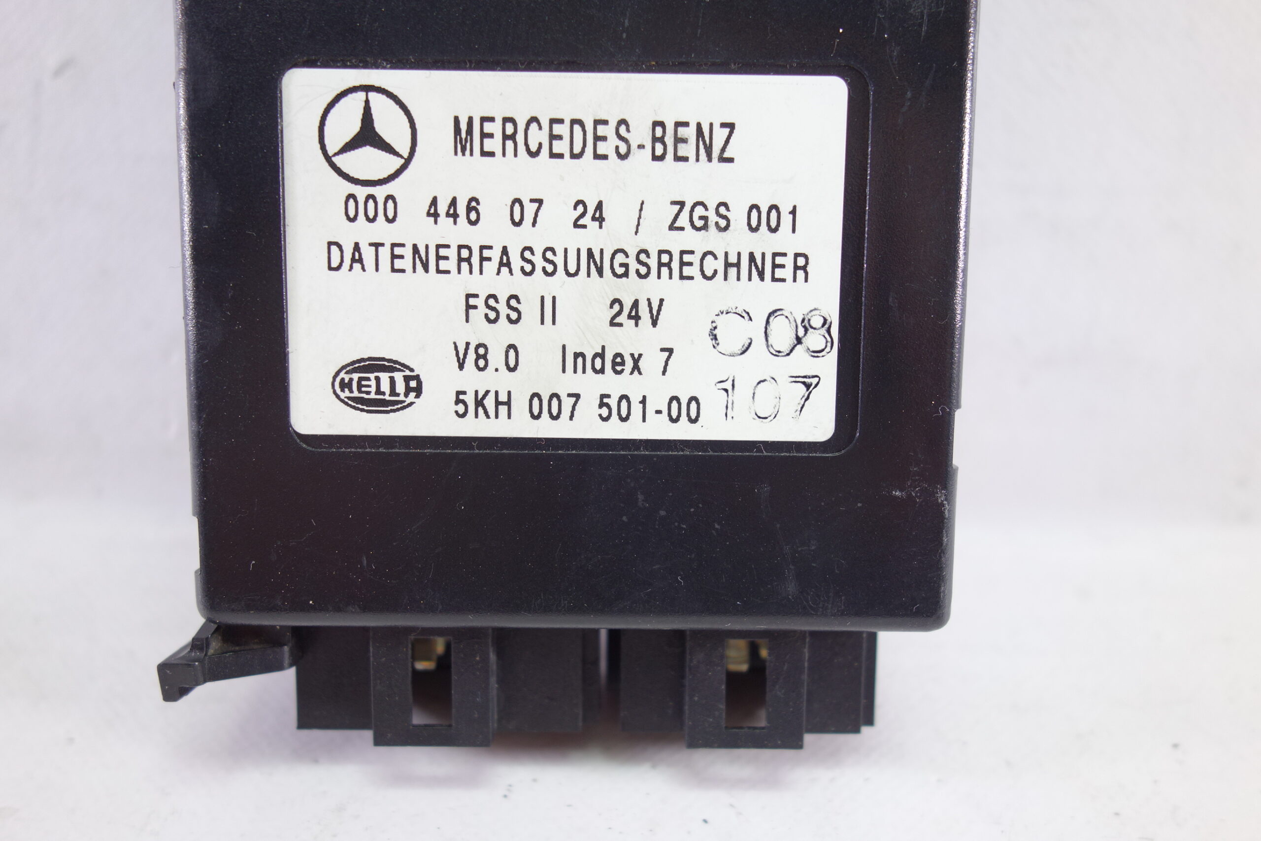 Unidad de control Mercedes Camion 0004460724 000 446 07 24 Hella 5KH00750100 5KH 007 501-00 Ind.7 ZGS001 ZGS 001 - foto 2