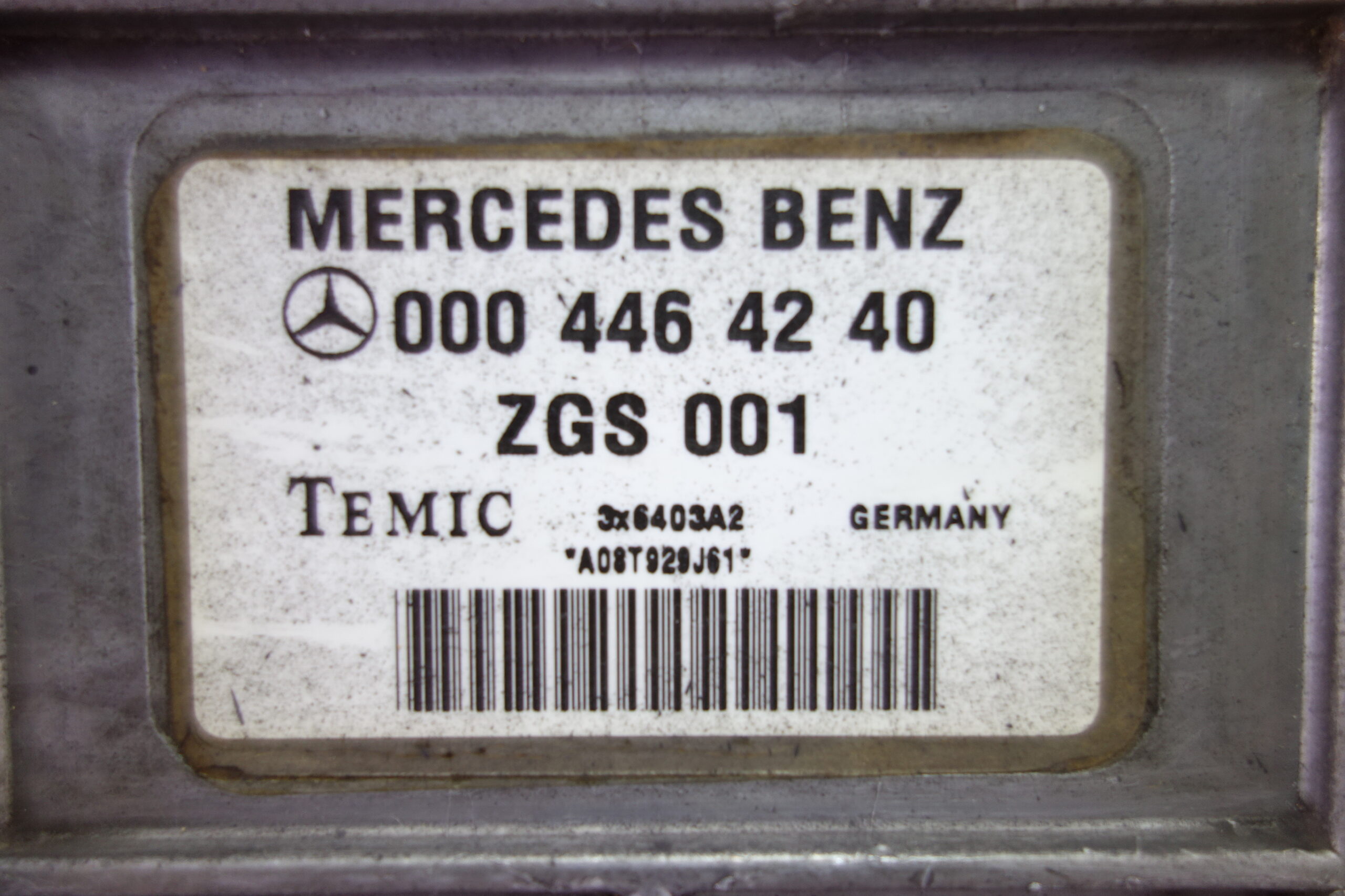 Centralita del motor Mercedes - foto 2