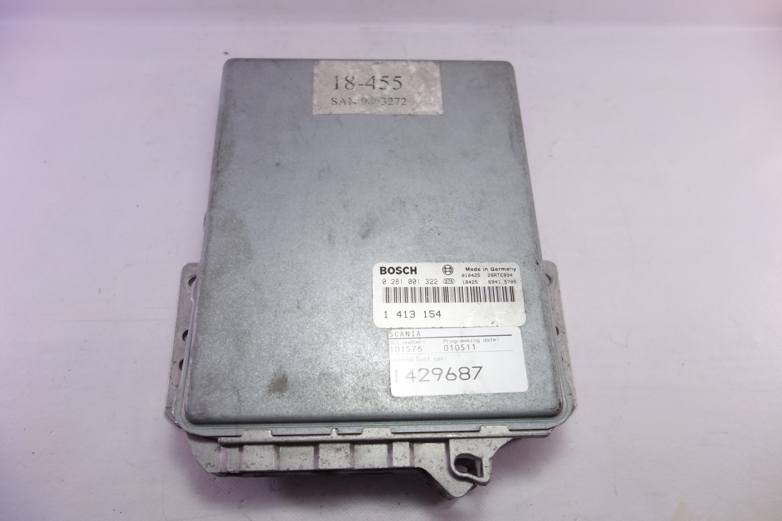 Unidad de control Scania 1413154 1 413 154 1429687 Bosch 0281001322 0 281 001 322 - foto 1