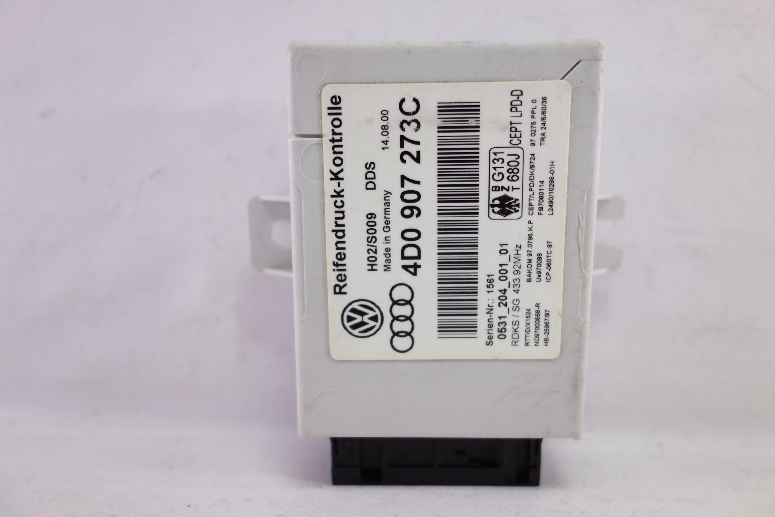 Módulo de Control Presión AUDI 4D0907273C 4D0 907 273C  053120400101 0531 204 001 01 - foto 1