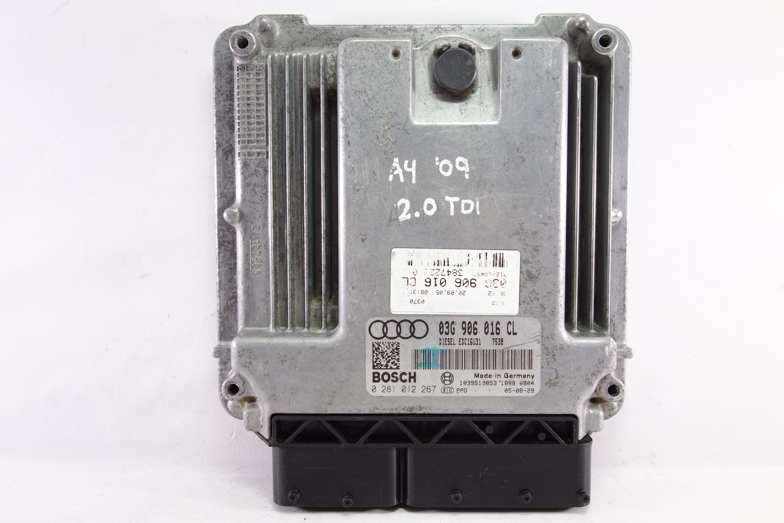 Centralita de motor AUDI A4 03G906016CL 03G 906 016 CL 0281012267 0 281 012 267 - foto 1