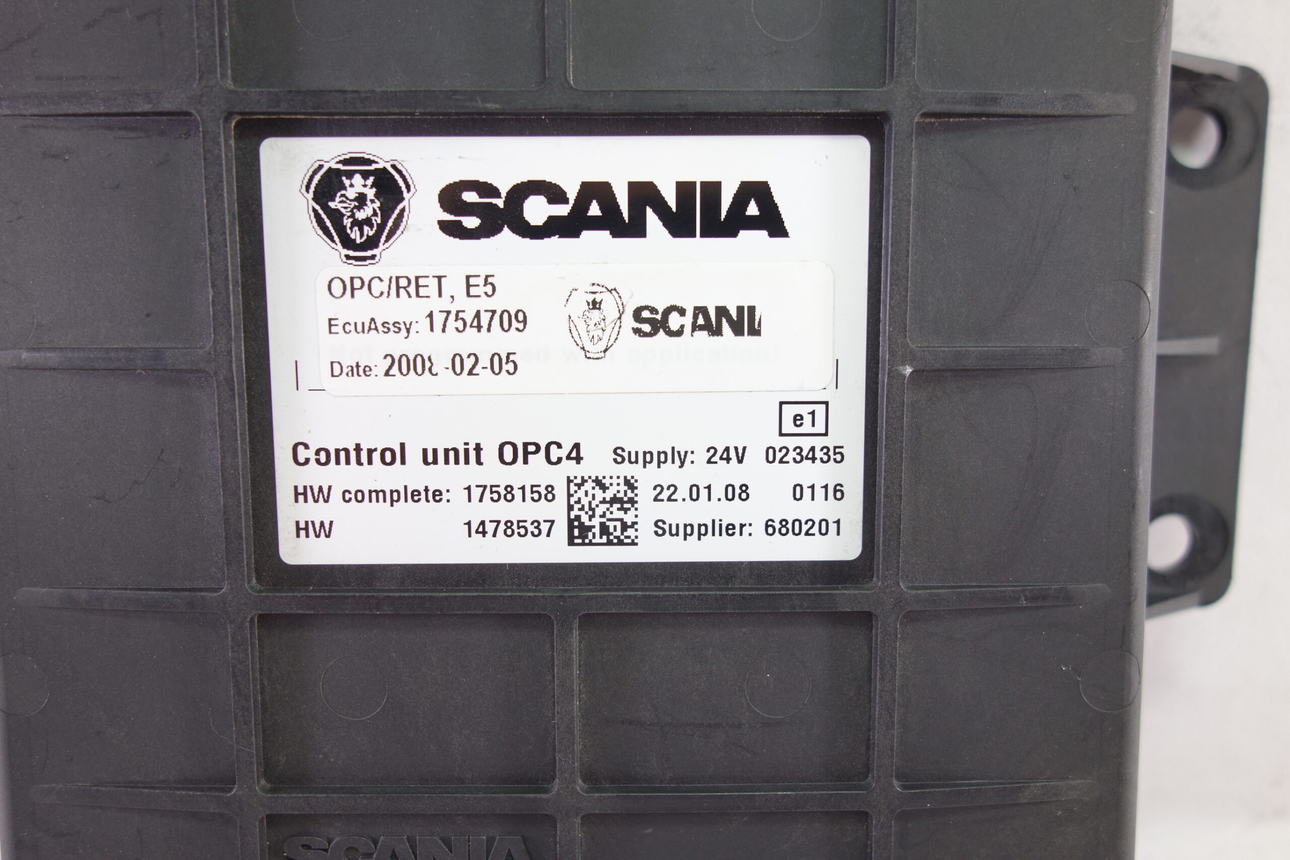 Unidad de Control de Caja de Cambios SCANIA 1754709 A2C53032822 - foto 2