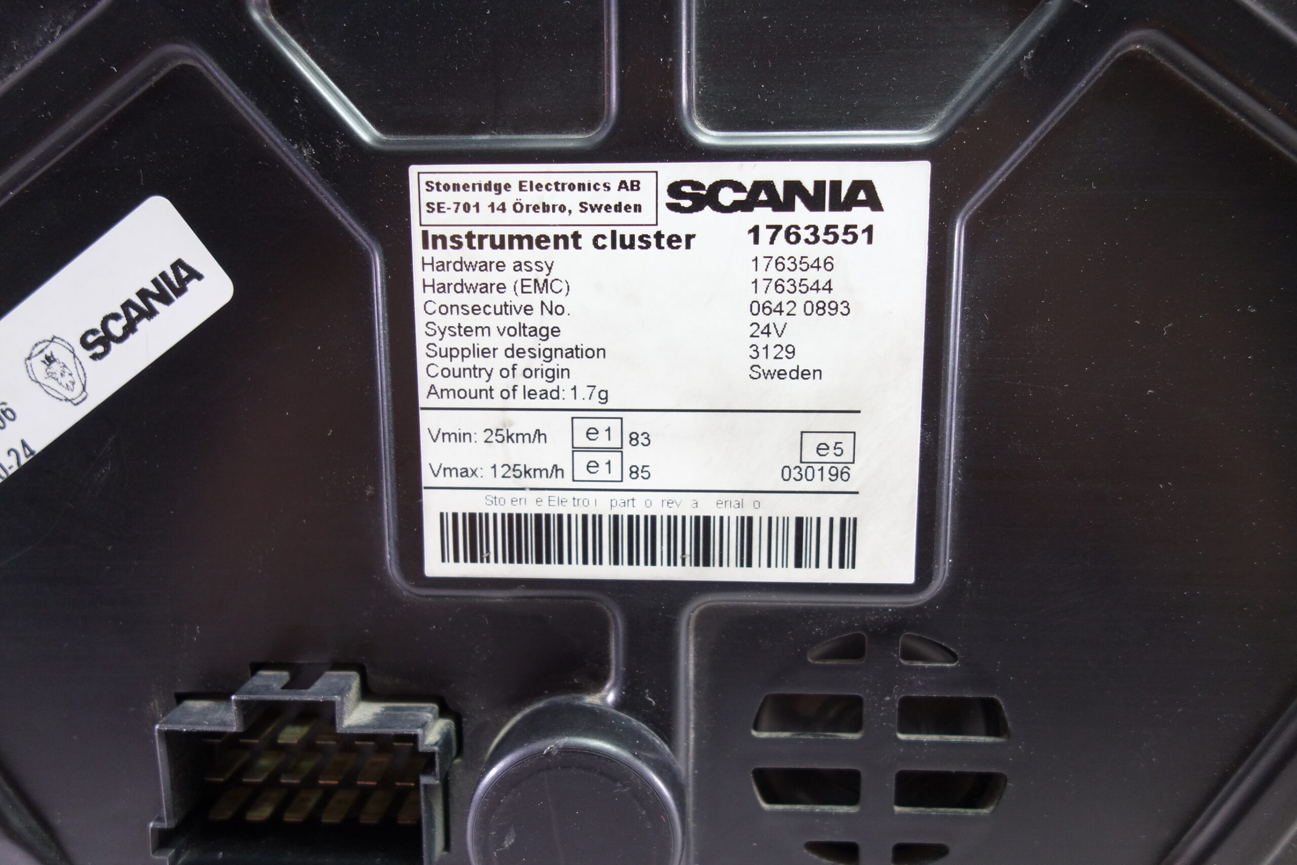Cuadro de Instrumentos SCANIA 1763551 1763546 1763544 1775306 - foto 2