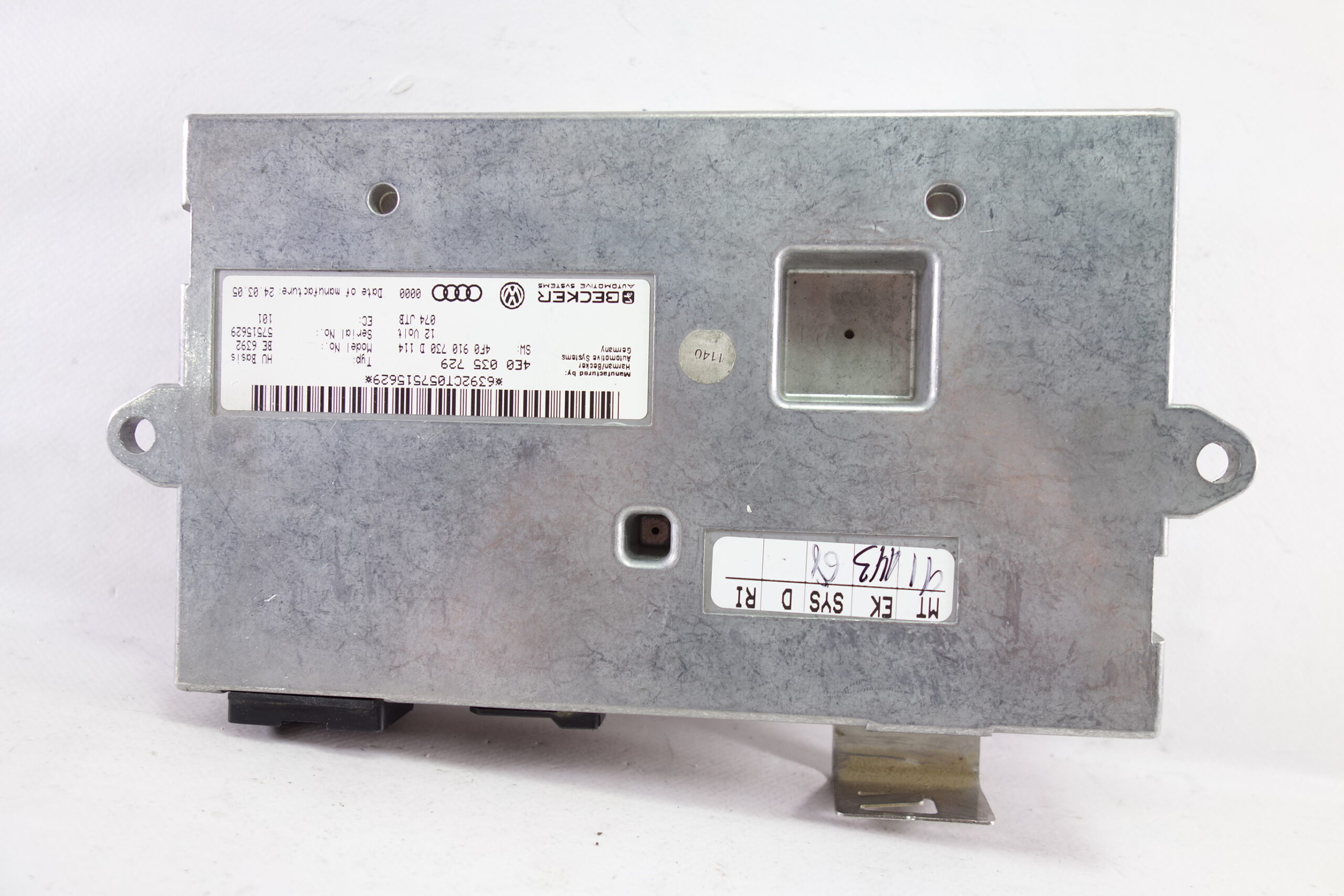 Sistema de navegación AUDI A6 4E0035729 4E0 035 729 4F0910730D 114 4F0 910 730 D 114 - foto 1