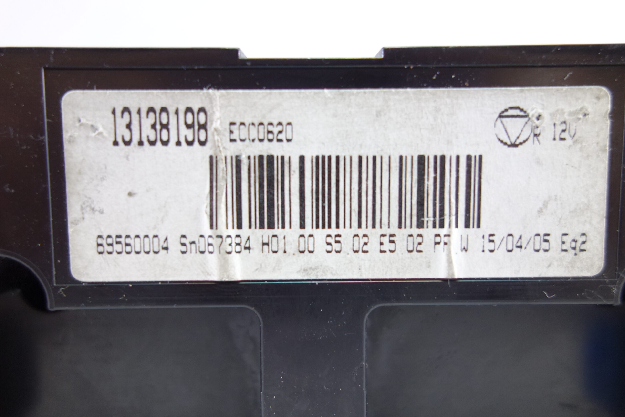 Mando de clima OPEL VECTRA C 13138198 13131021 131 31 021 - foto 2