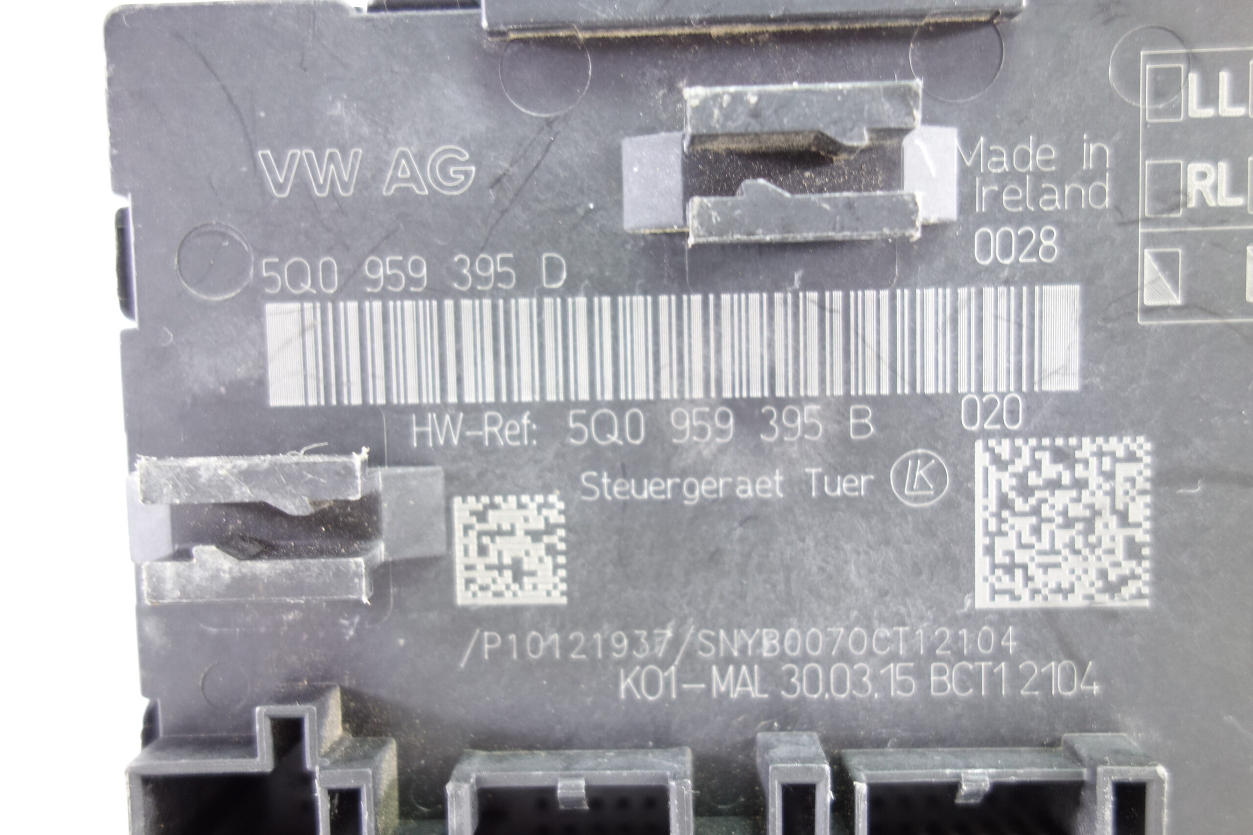 Unidad de control VW AUDI SKODA 5Q0959395B 5Q0 959 395 B 5Q0959395D 5Q0 959 395 D - foto 2