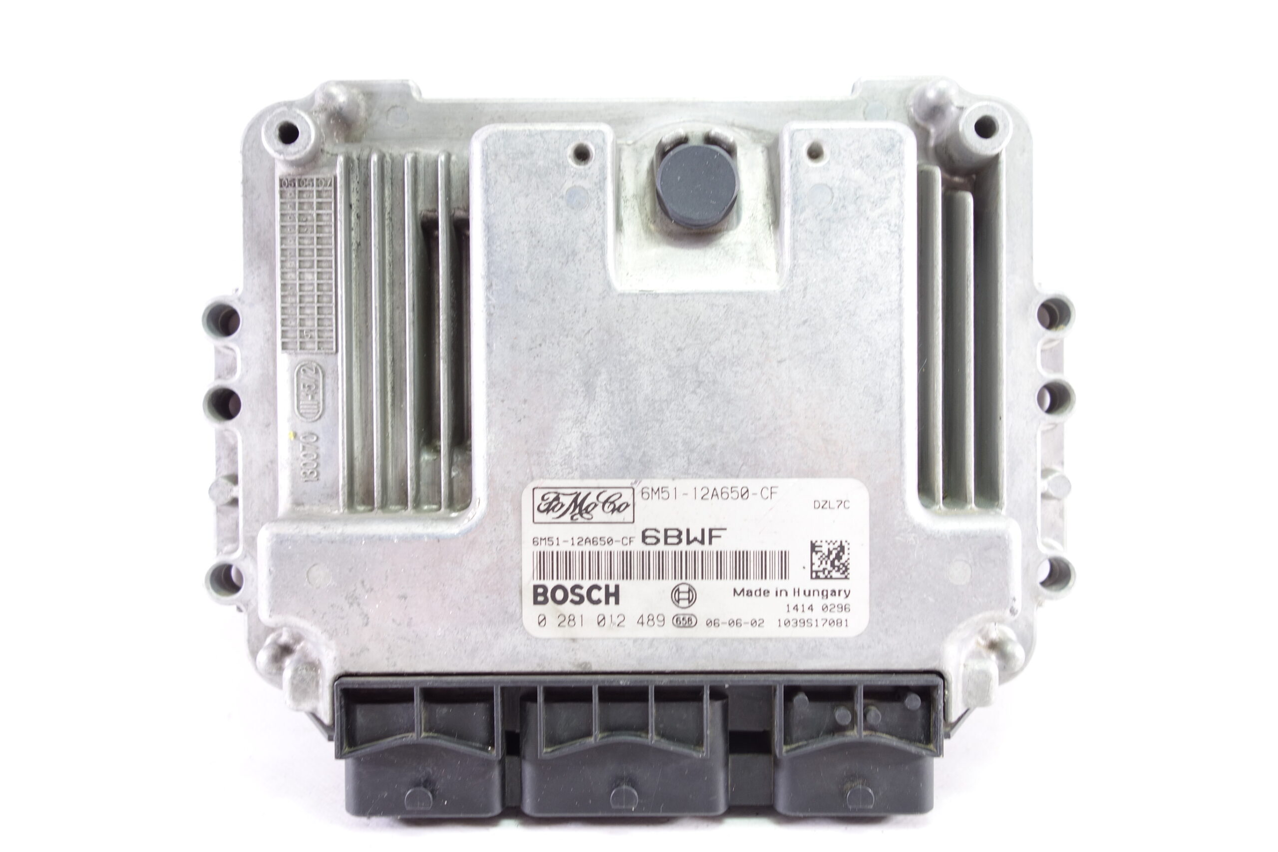 Centralita de motor Ford C-MAX 0281012489 0 281 012 489 6M5112A650CF 6M51 12A650 CF 1039S17081 - foto 1