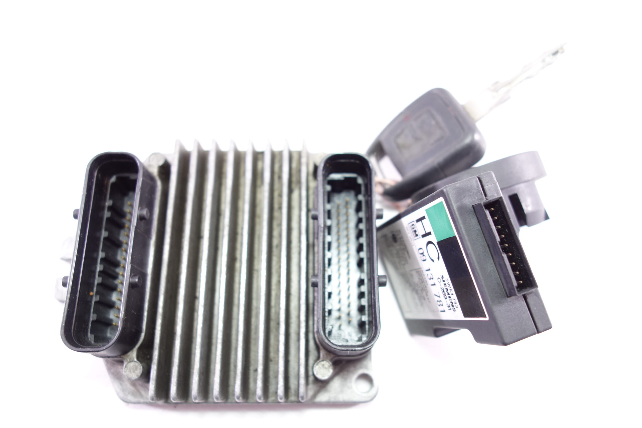 Centralita del motor con lector de llave Opel Zafira Astra 16250009 D99002 09131781 09 131 781 5WK4763 5WK4 763 - foto 5