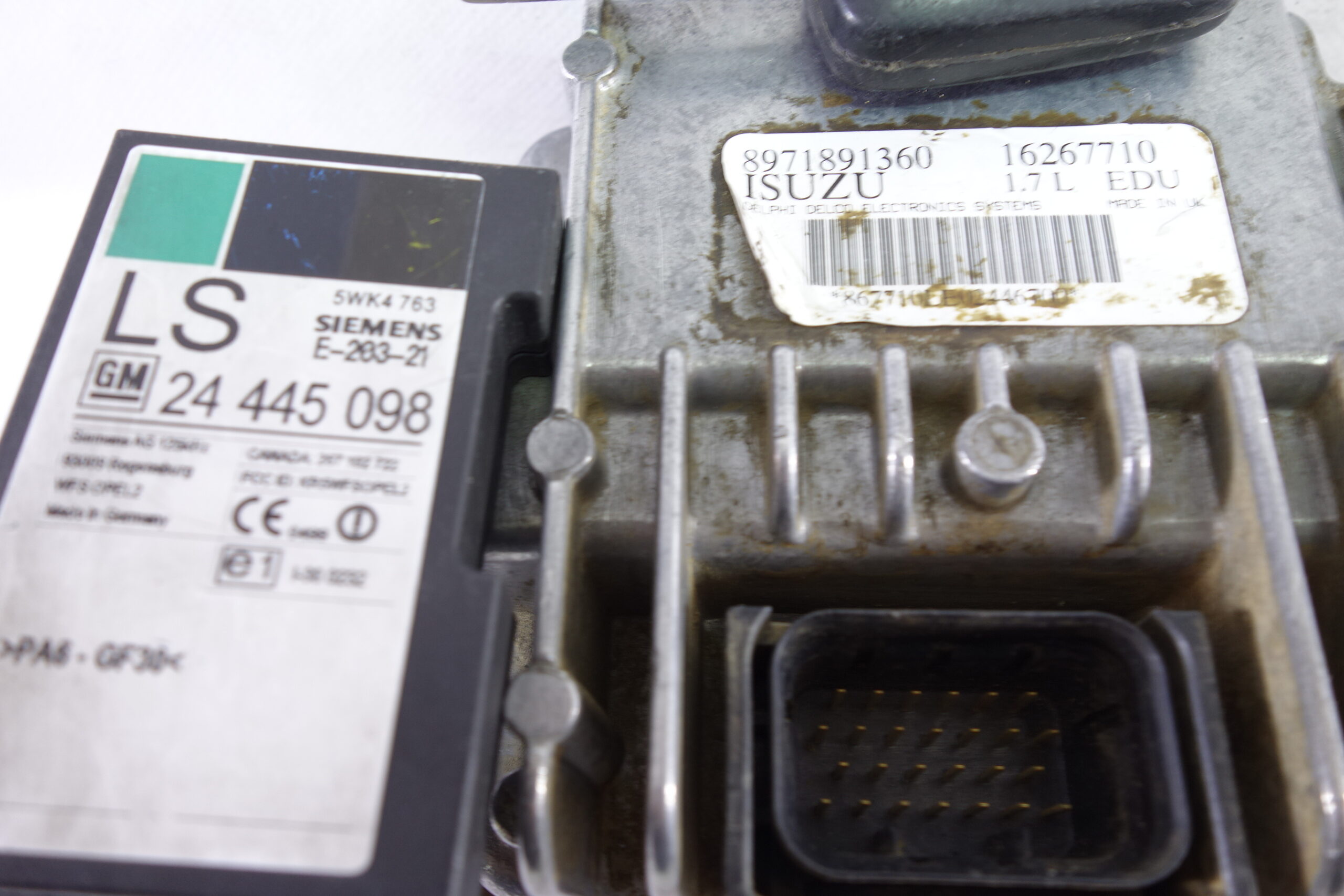 Centralita del motor con lector de llave Opel Astra 8971891360 16267710 24445098 24 445 098 - foto 2
