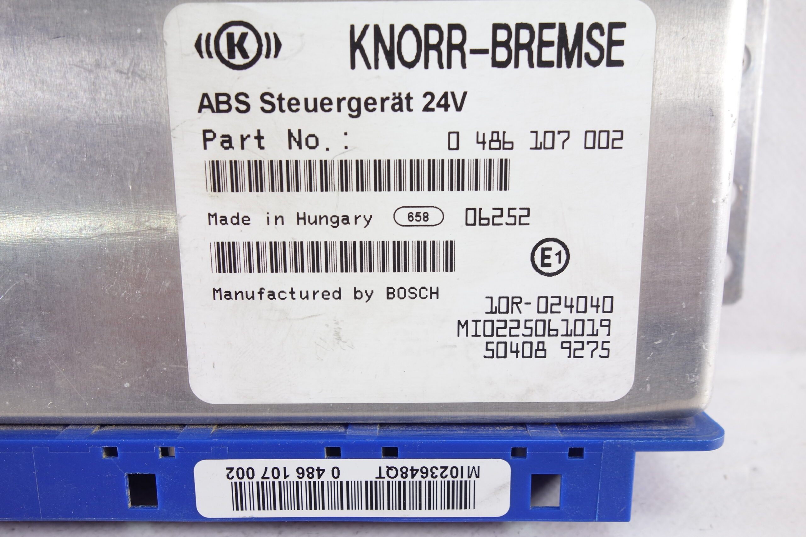 Centralita ABS Knorr Bremse 0486107002 0 486 107 002 10R024040 10R 024040 504089275 50408 9275 - foto 2