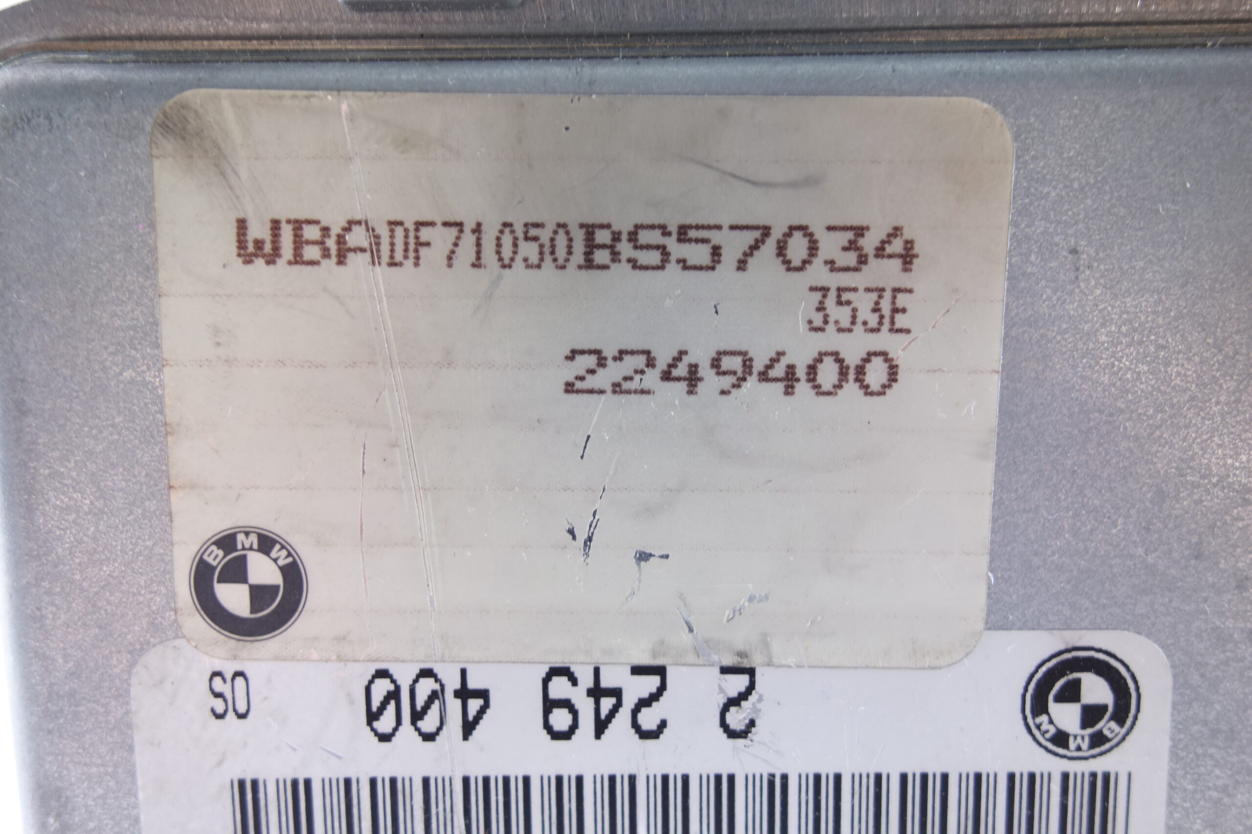 Centralita del motor BMW E39 0281001373 0 281 001 373 2249400 2 249 400 - foto 3