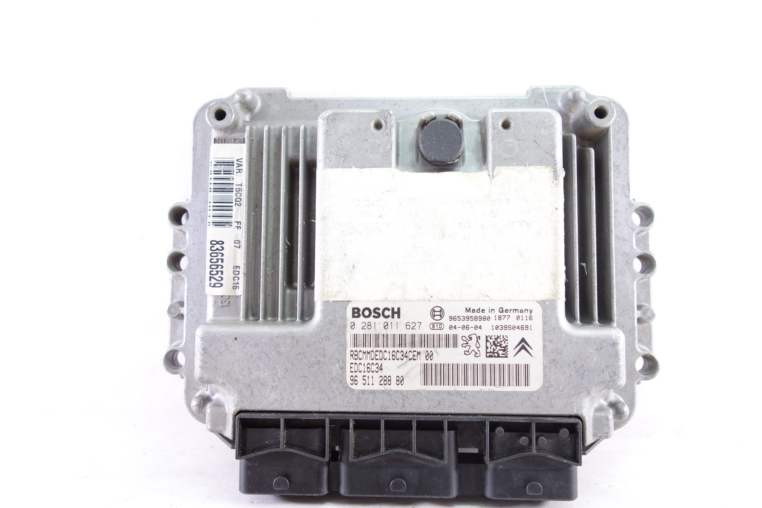 Centralita de motor UCE Peugeot 307 0281011627 0 281 011 627 9651128880 96 511 288 80 - foto 1