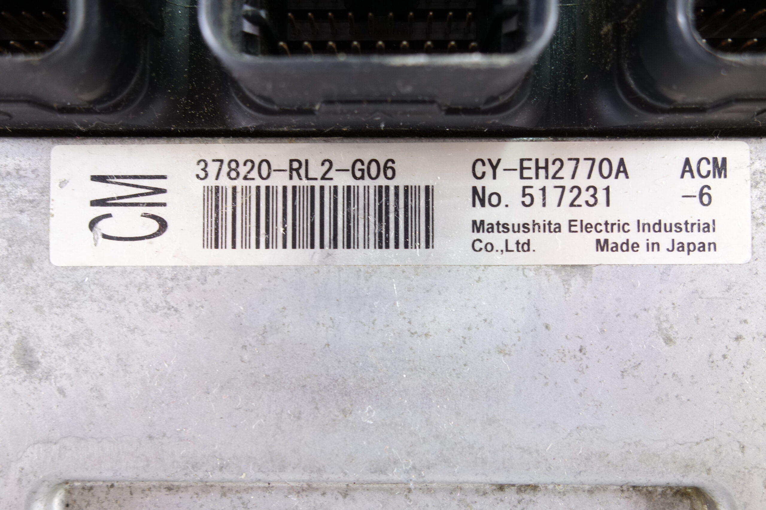 Centralita de motor ECU Honda 37820RL2G06 37820 RL2 G06  CYEH2770A CY EH2770A - foto 2