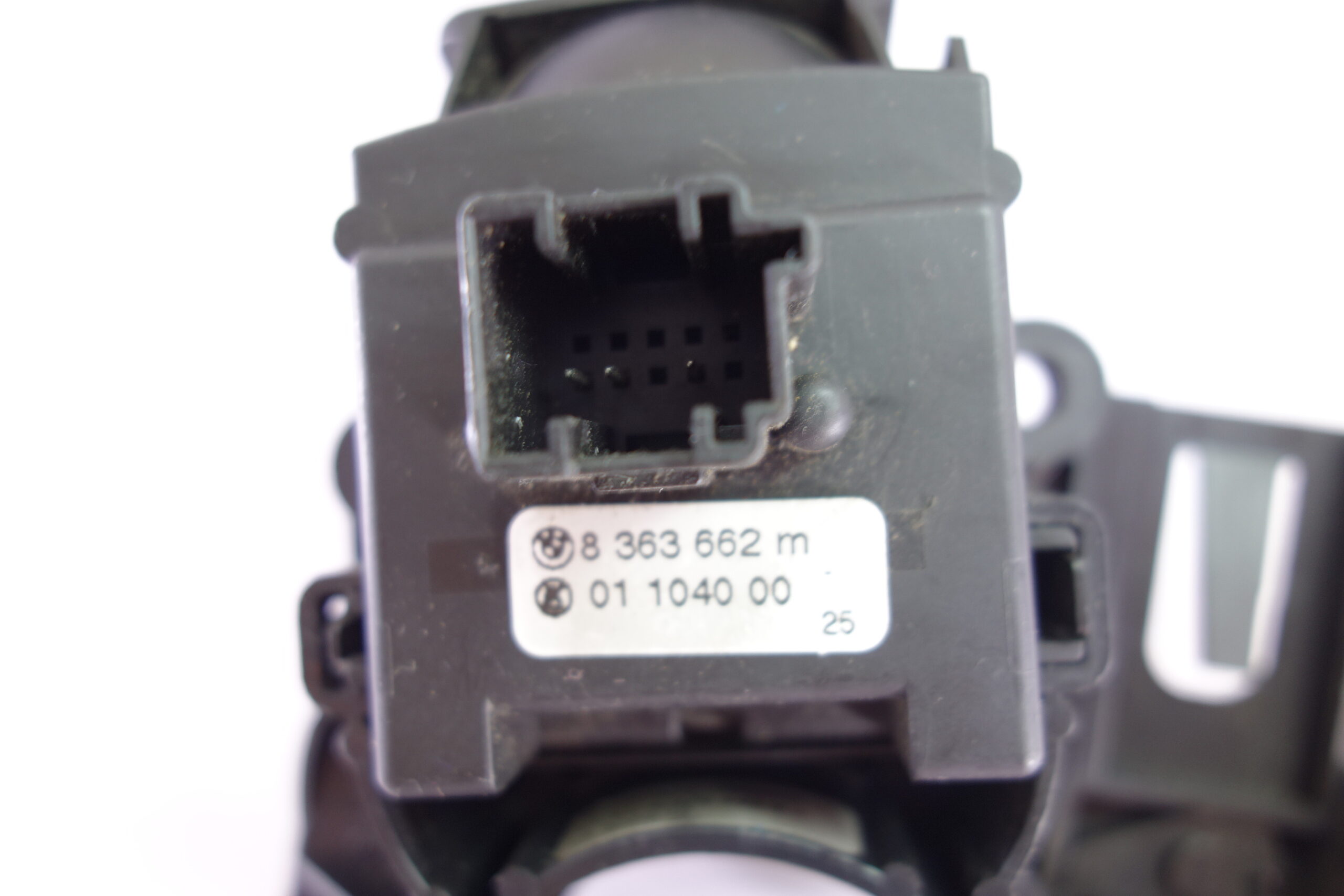 Palanca Limpiaparabrisas e intermitentes con anillo airbag conmutador BMW 613183764449K 61 31 8376 444 9K 8363662M 8 363 662 M 01104000 01 1040 00 SAE QB 96 013 - foto 3