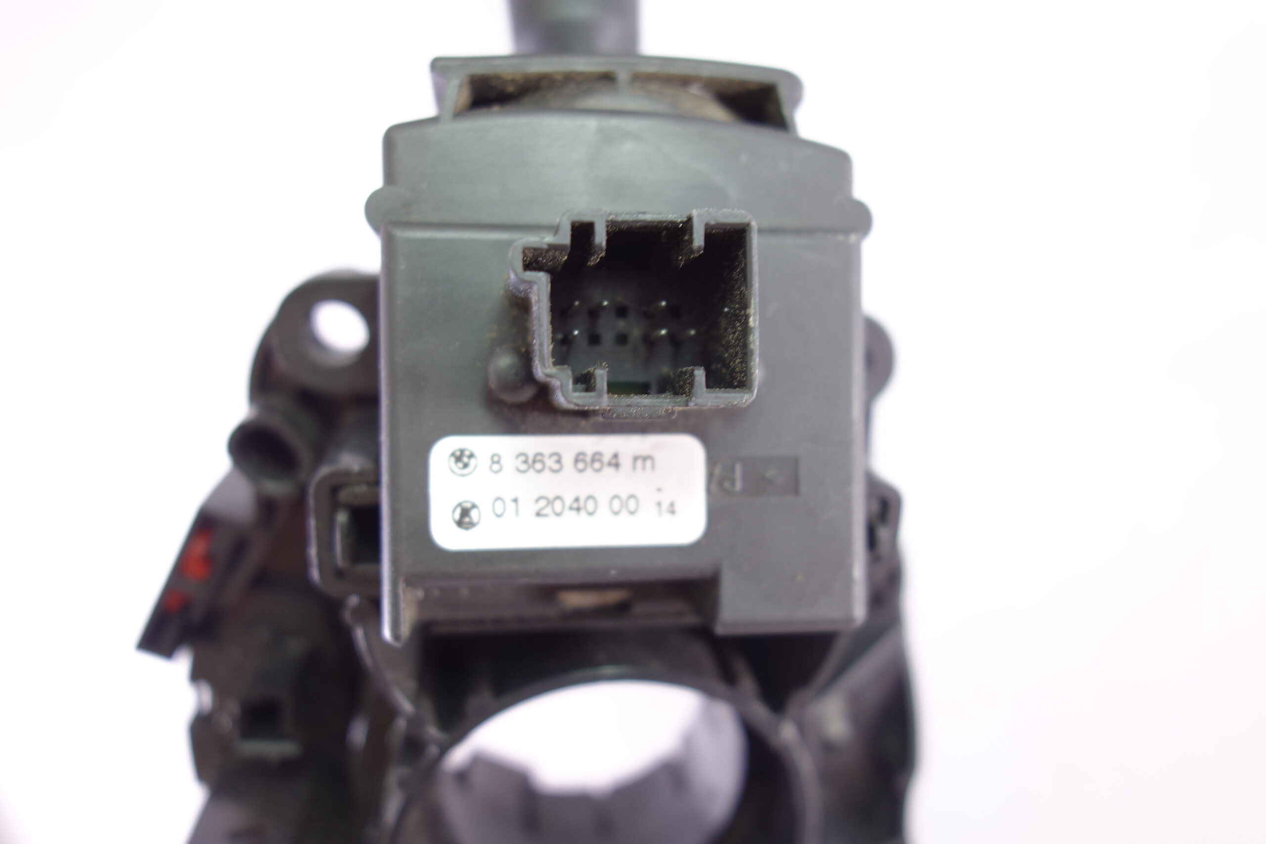 Palanca Limpiaparabrisas e intermitentes con anillo airbag conmutador BMW 613183764449K 61 31 8376 444 9K 8363662M 8 363 662 M 01104000 01 1040 00 SAE QB 96 013 - foto 4