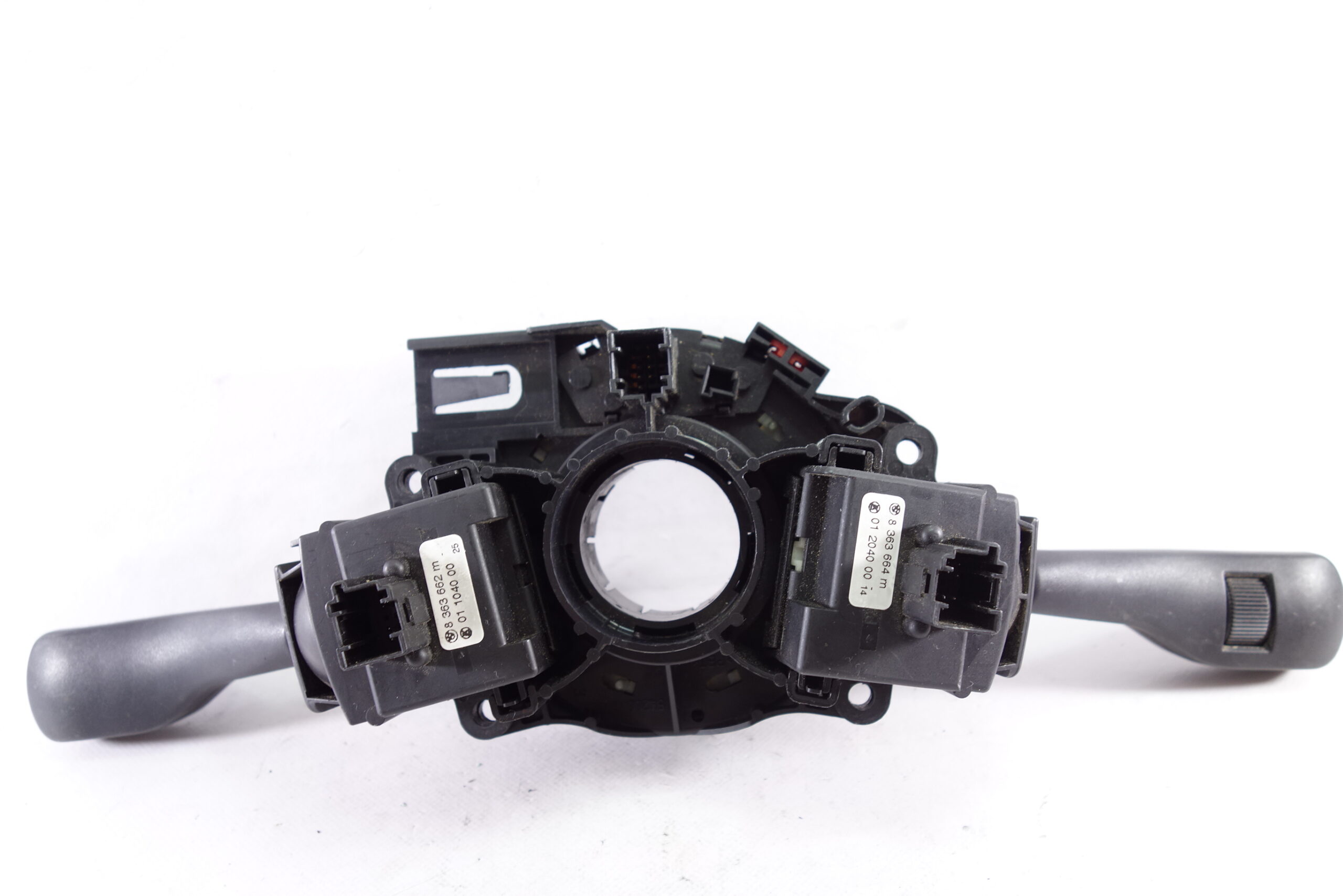 Palanca Limpiaparabrisas e intermitentes con anillo airbag conmutador BMW 613183764449K 61 31 8376 444 9K 8363662M 8 363 662 M 01104000 01 1040 00 SAE QB 96 013 - foto 6