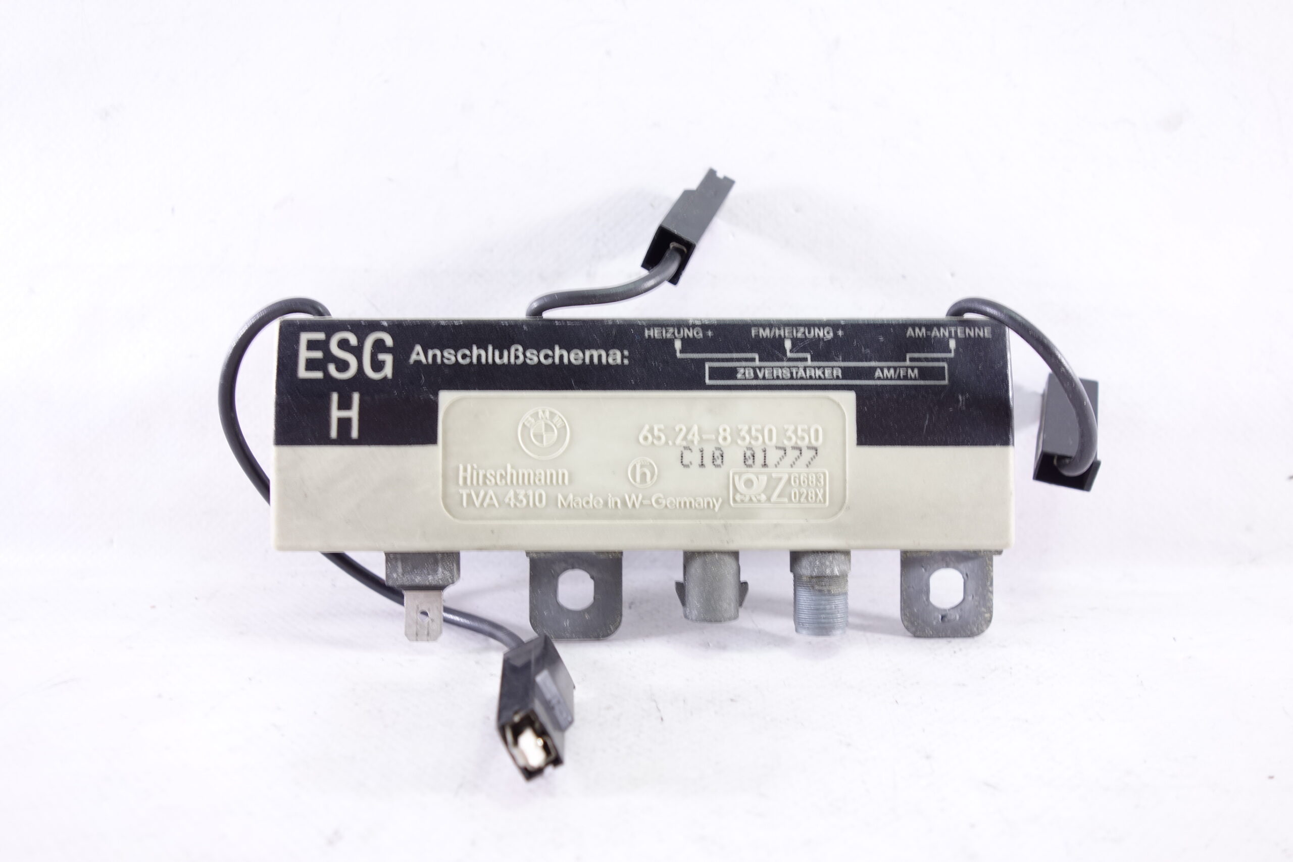 Módulo Amplificador BMW E34 E32 65248350350 65 24 8 350 350 - foto 1
