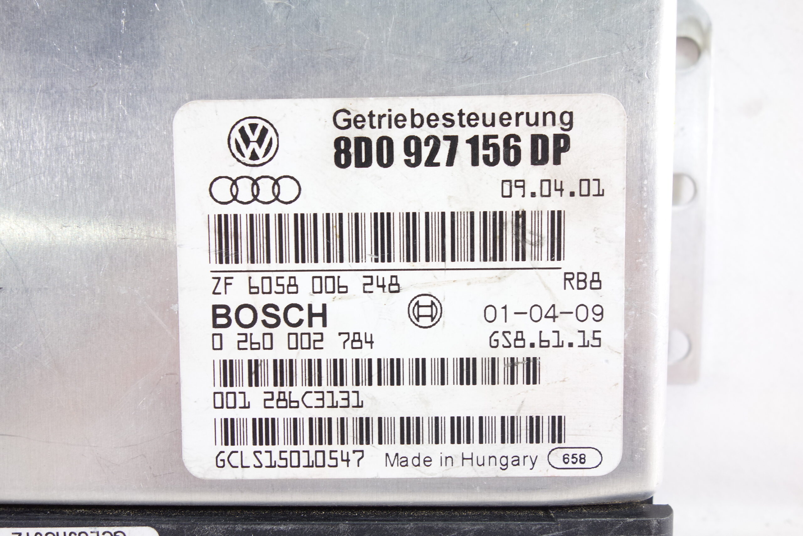 Módulo unidad de control VW Audi A6 8D0927156DP 8D0 927 156 DP BOSCH 0260002784 0 260 002 784 ZF6058006248 ZF 6058 006 248 - foto 2