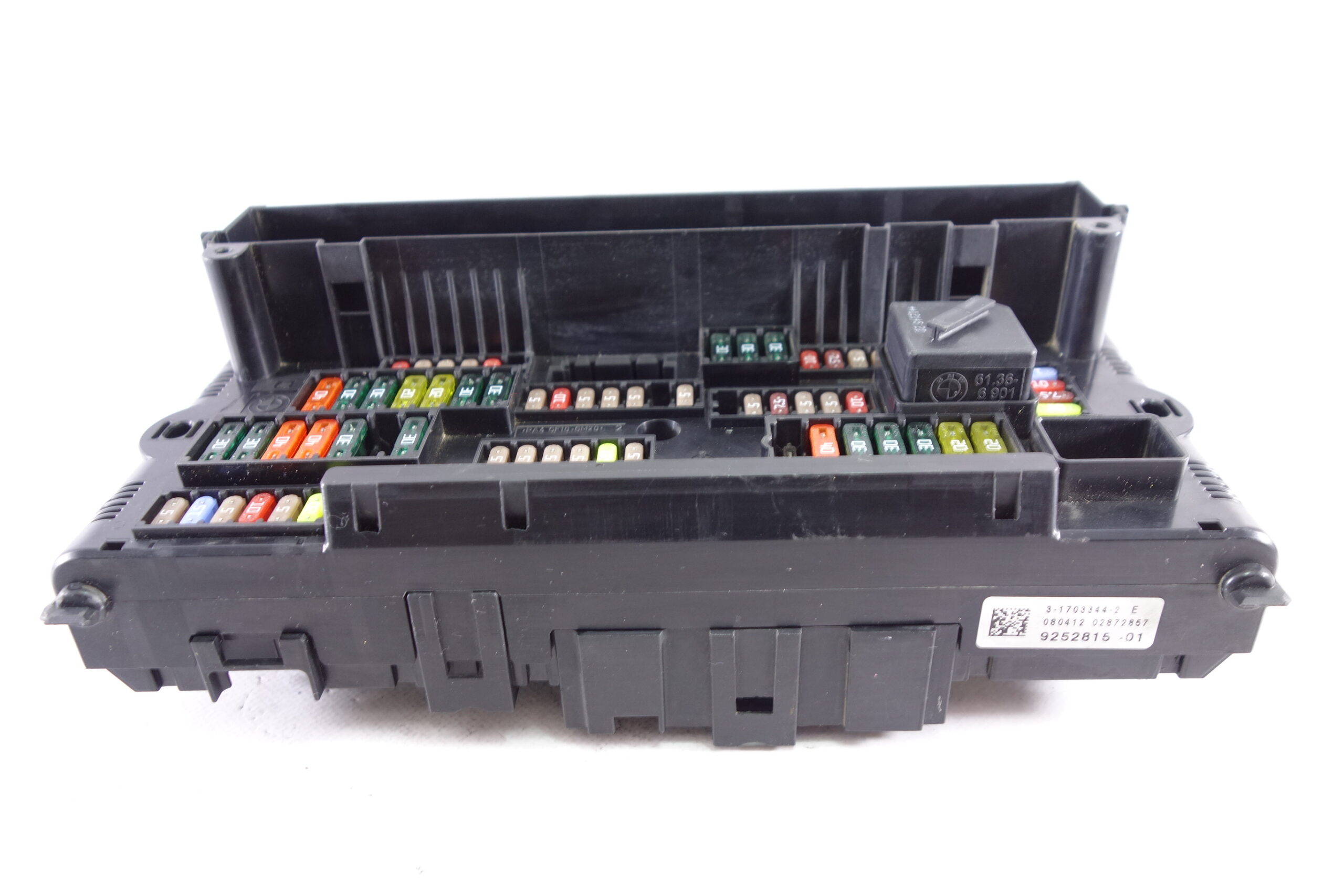 Caja de fusibles BMW 5 317033442E 3 1703344 2 E 925281501 9252815 01 0 1670488 1 F 016704871D 0 1670487 1 D - foto 1