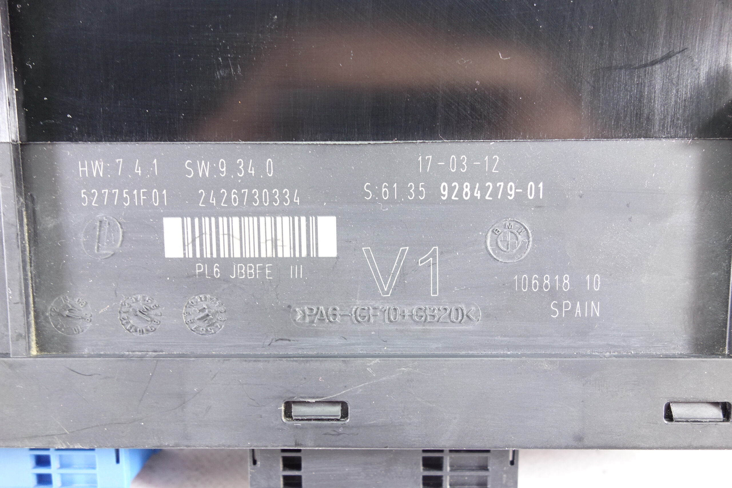 Unidad de control BMW 6135928427901 61 35 9284279 01 1383017010 13830 17010 10688710 106887 10 6113918128203 6113 9 181 282 03 - foto 2