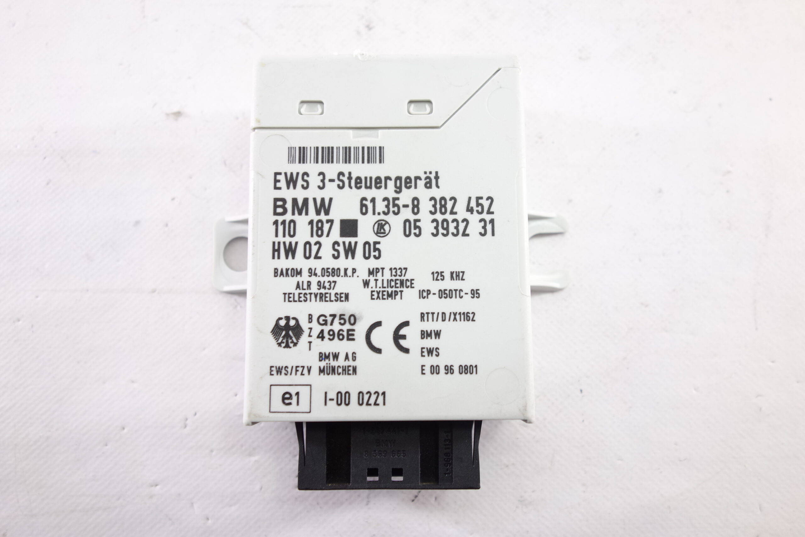 Módulo electrónico BMW 5 61358382452 61 35 8 382 452 05393231 05 3932 31 - foto 1