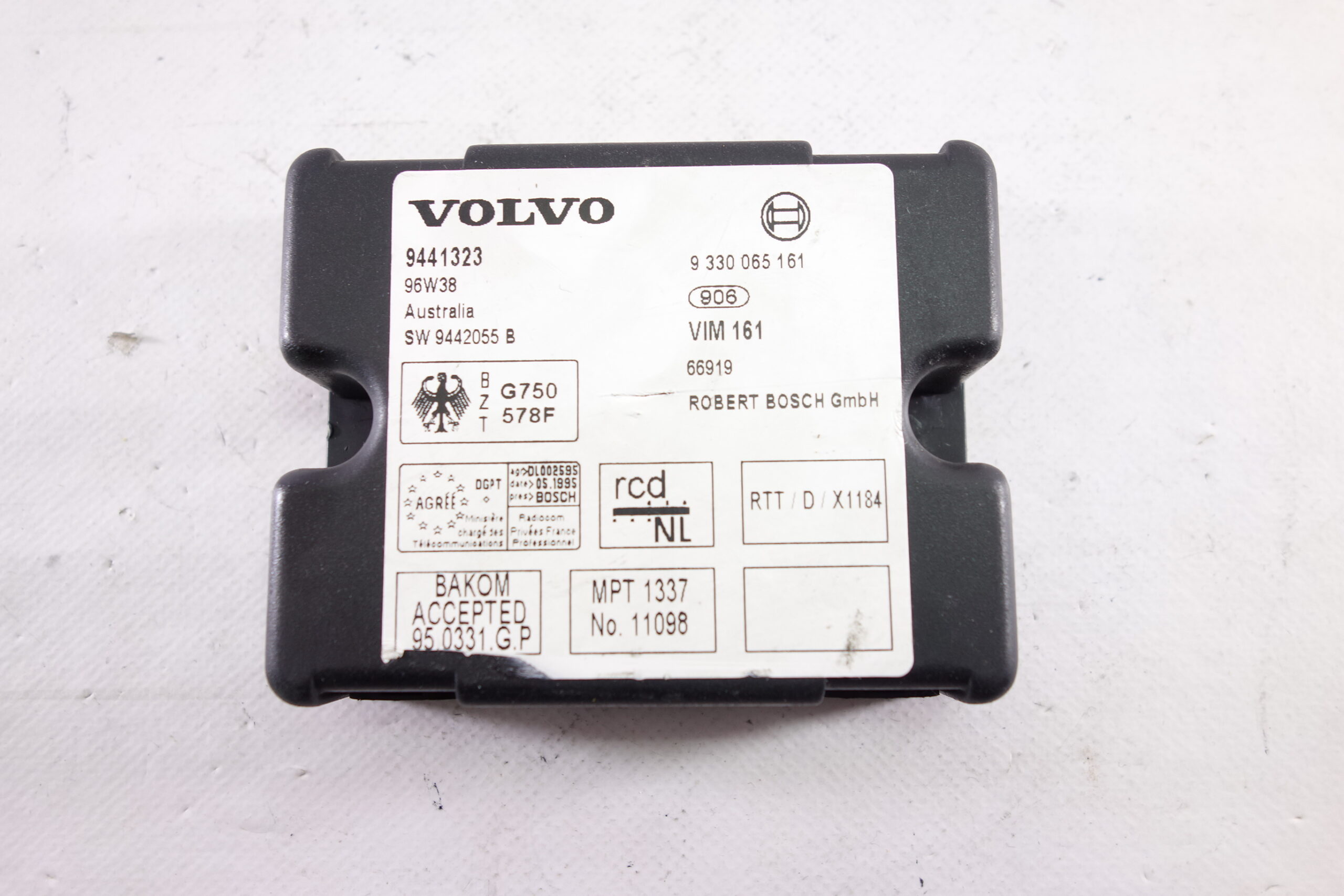 Módulo de control Volvo V70 S70 9330065161 9 330 065 161 9442055B 9442055 B 9441323 - foto 1