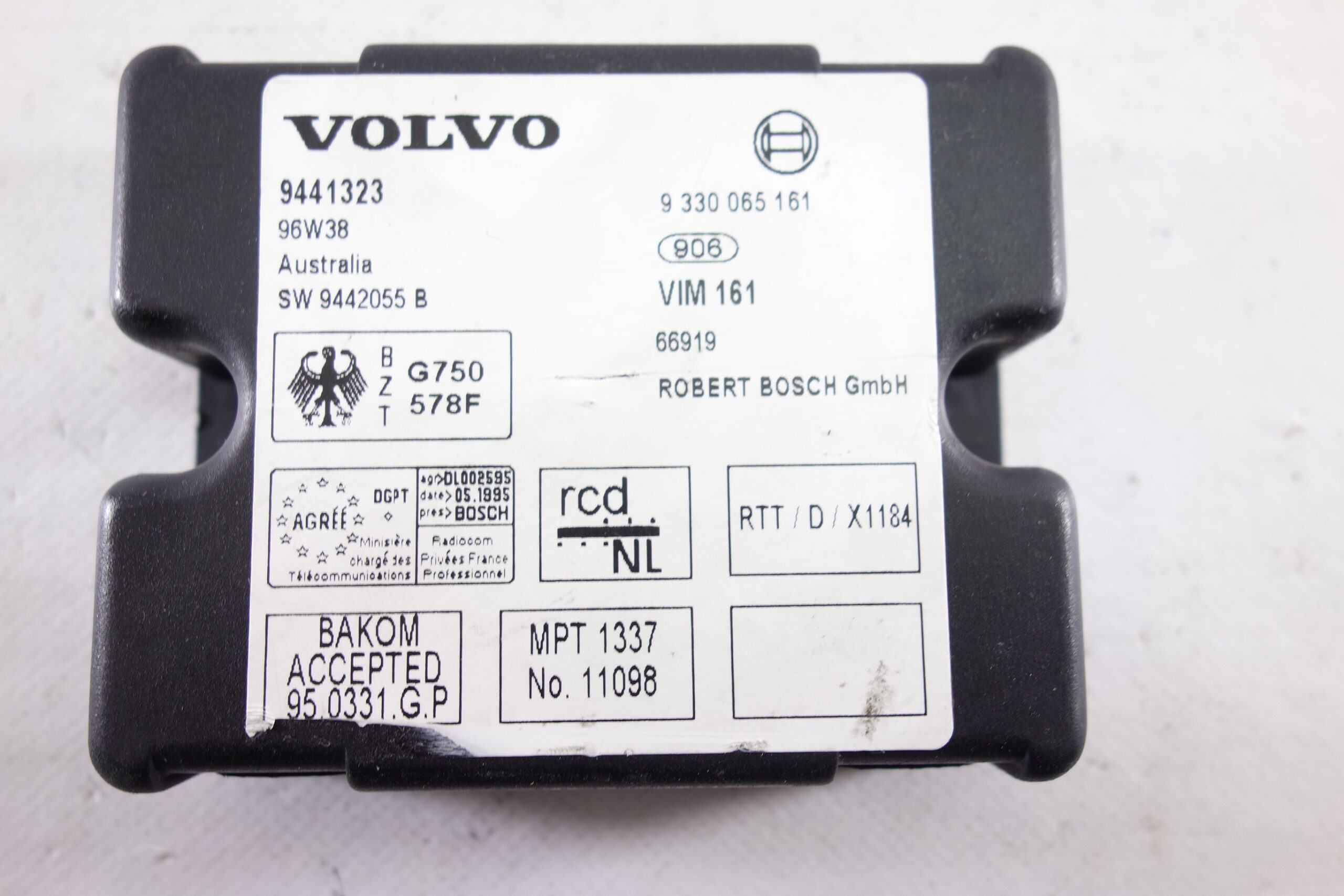 Módulo de control Volvo V70 S70 9330065161 9 330 065 161 9442055B 9442055 B 9441323 - foto 2