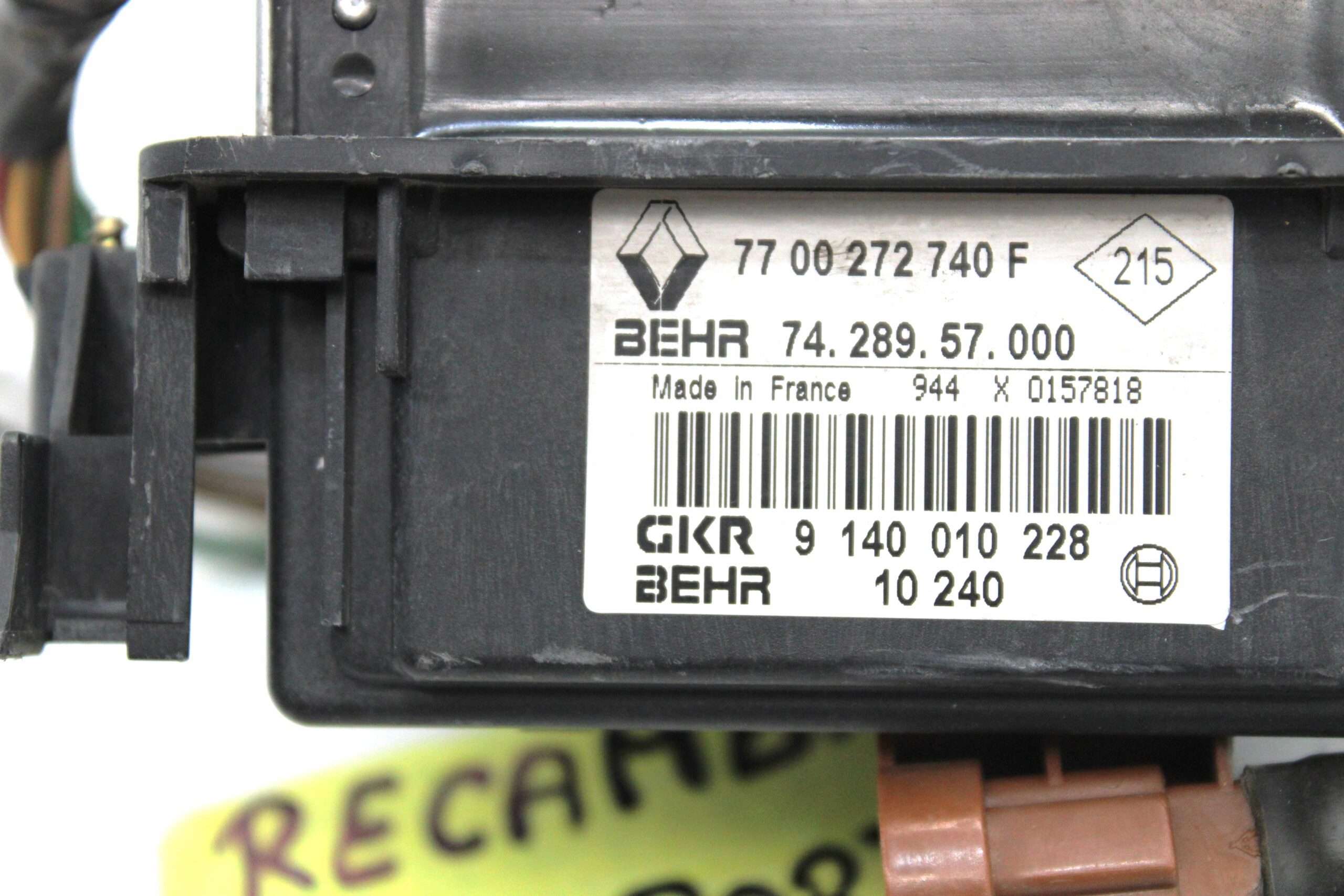 Resistencia de Calefacción Renault Clio - foto 2