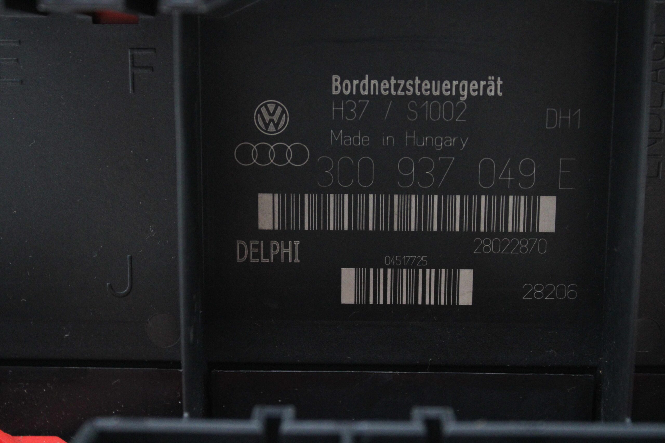 Caja de fusibles VW Seat Skoda 3C0937049E 3C0 937 049 E 28022870 - foto 2