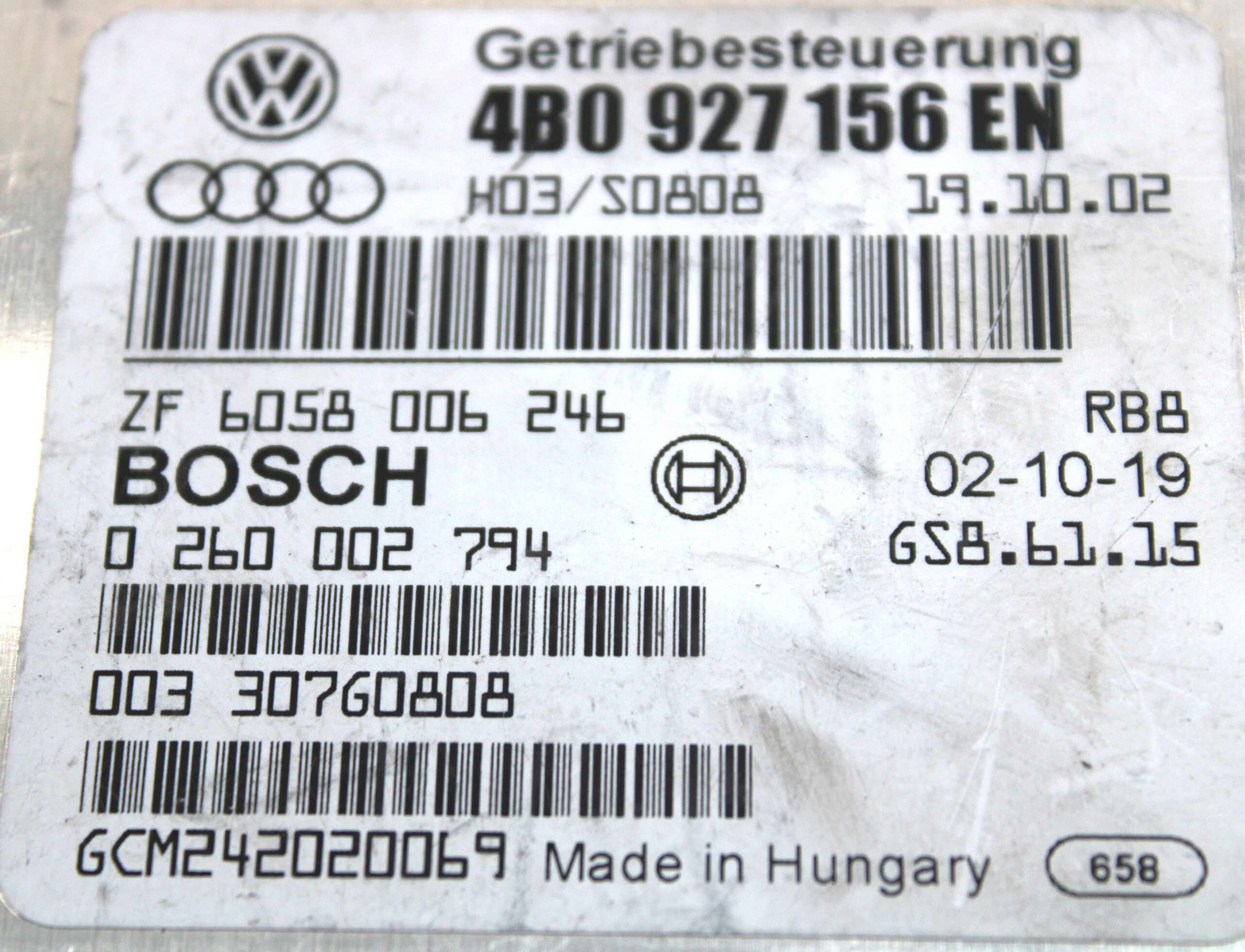 Centralita Cambio Automático Audi A6 - foto 2