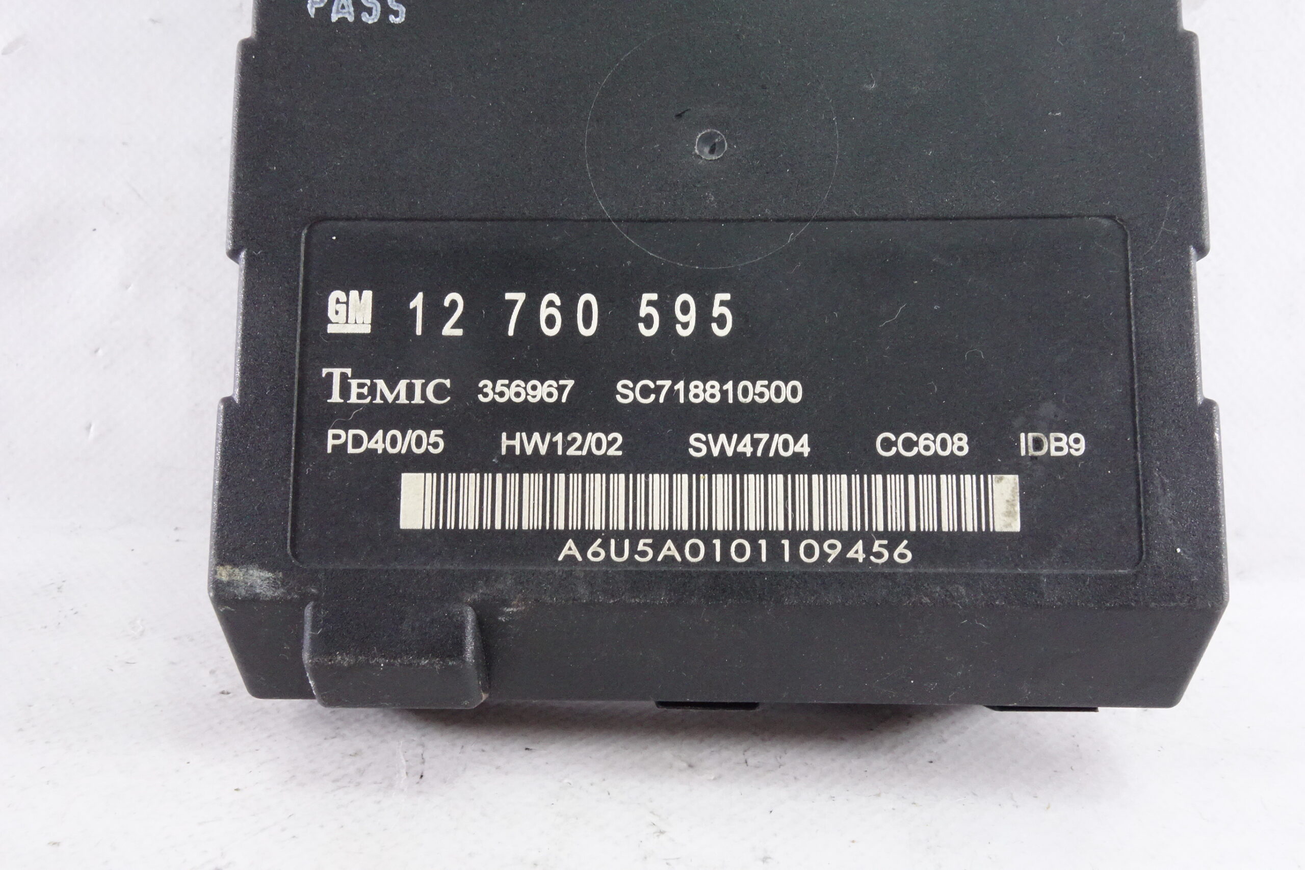Unidad de control Saab 12760595 12 760 595 356967 SC718810500 - foto 2