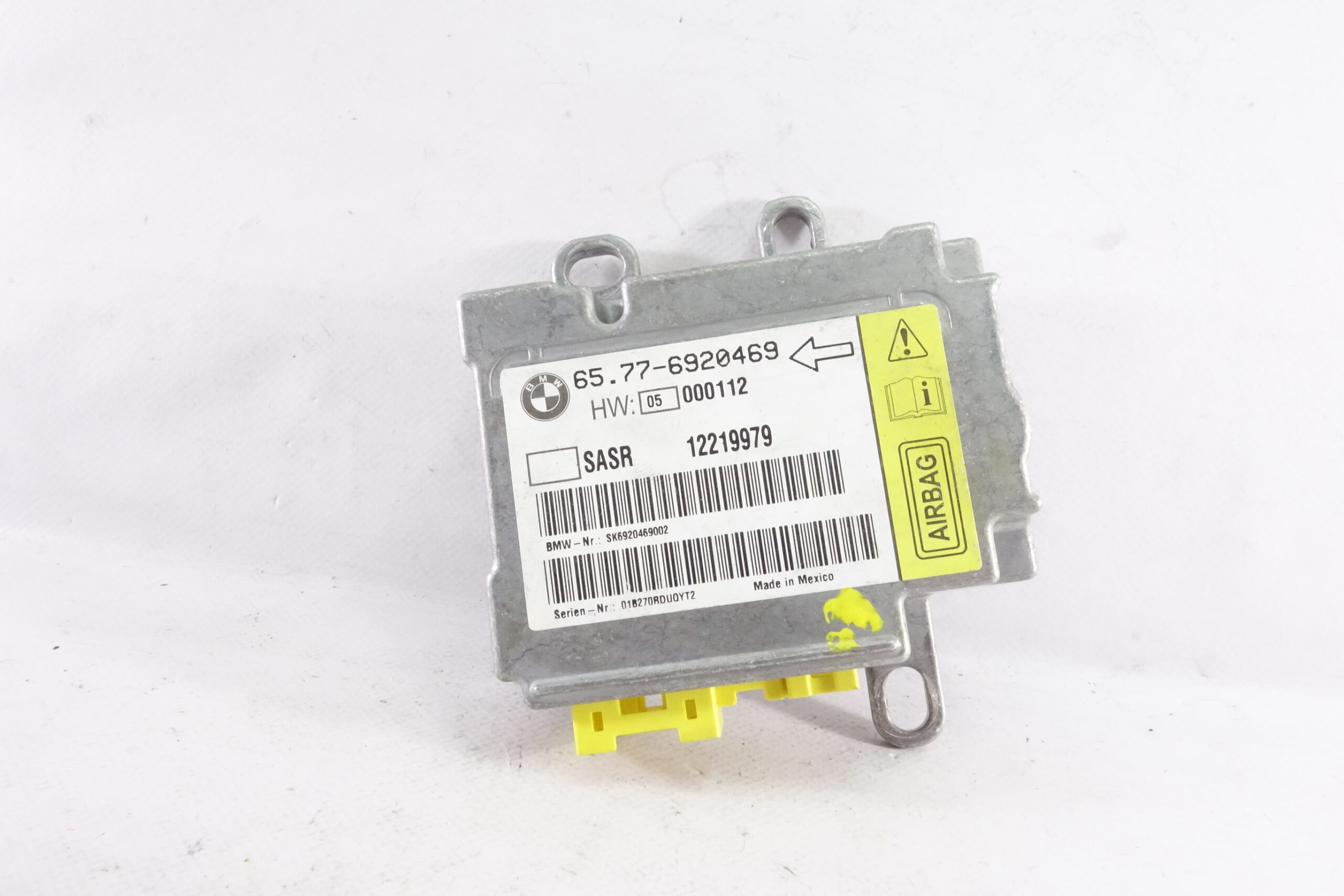 Centralita de airbag BMW Serie 7 65776920469 65 77 6920469 12219979 - foto 1