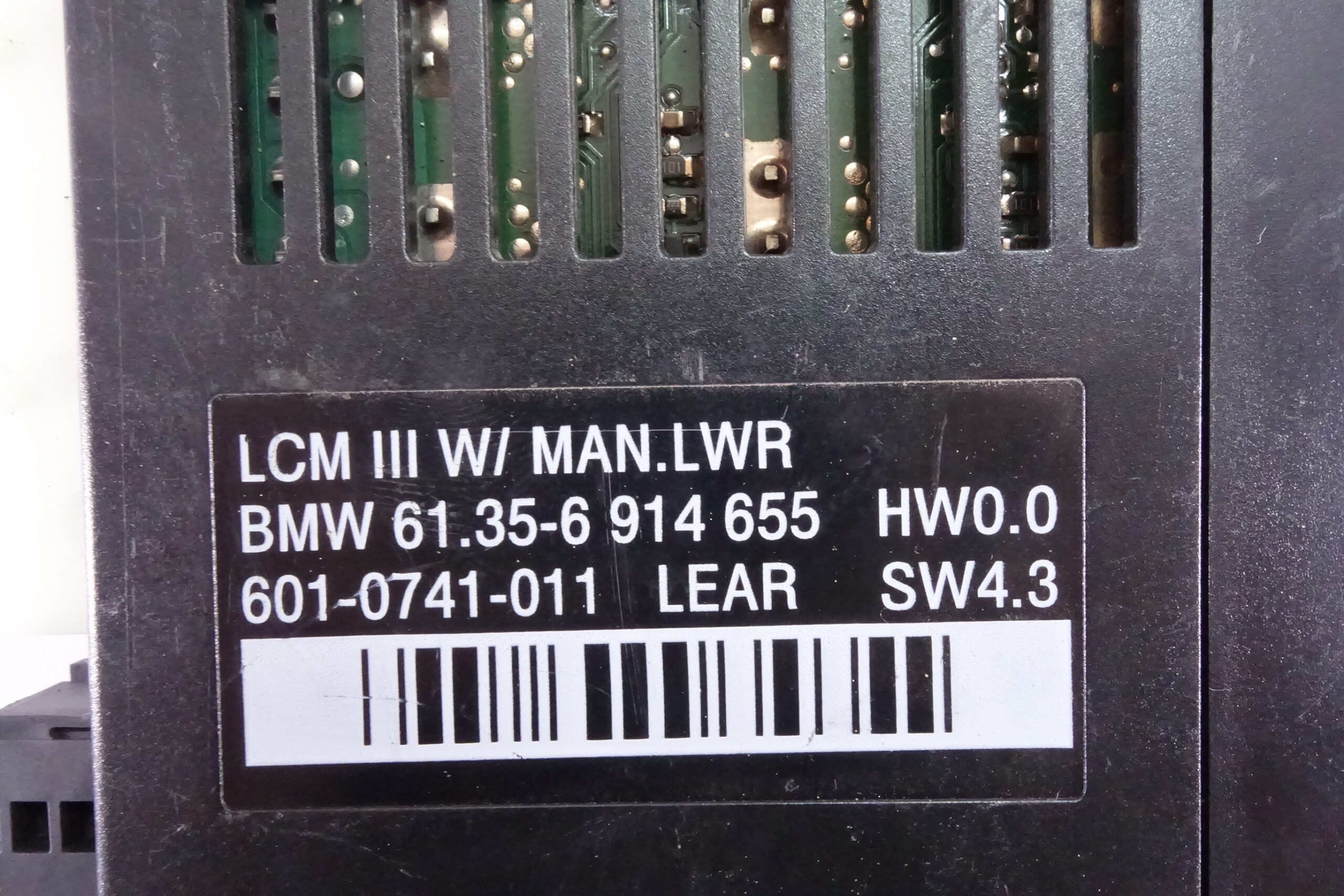 Módulo de control BMW Serie 5 61356914655 61 35 6 914 655 6010741011 601 0741 011 - foto 2