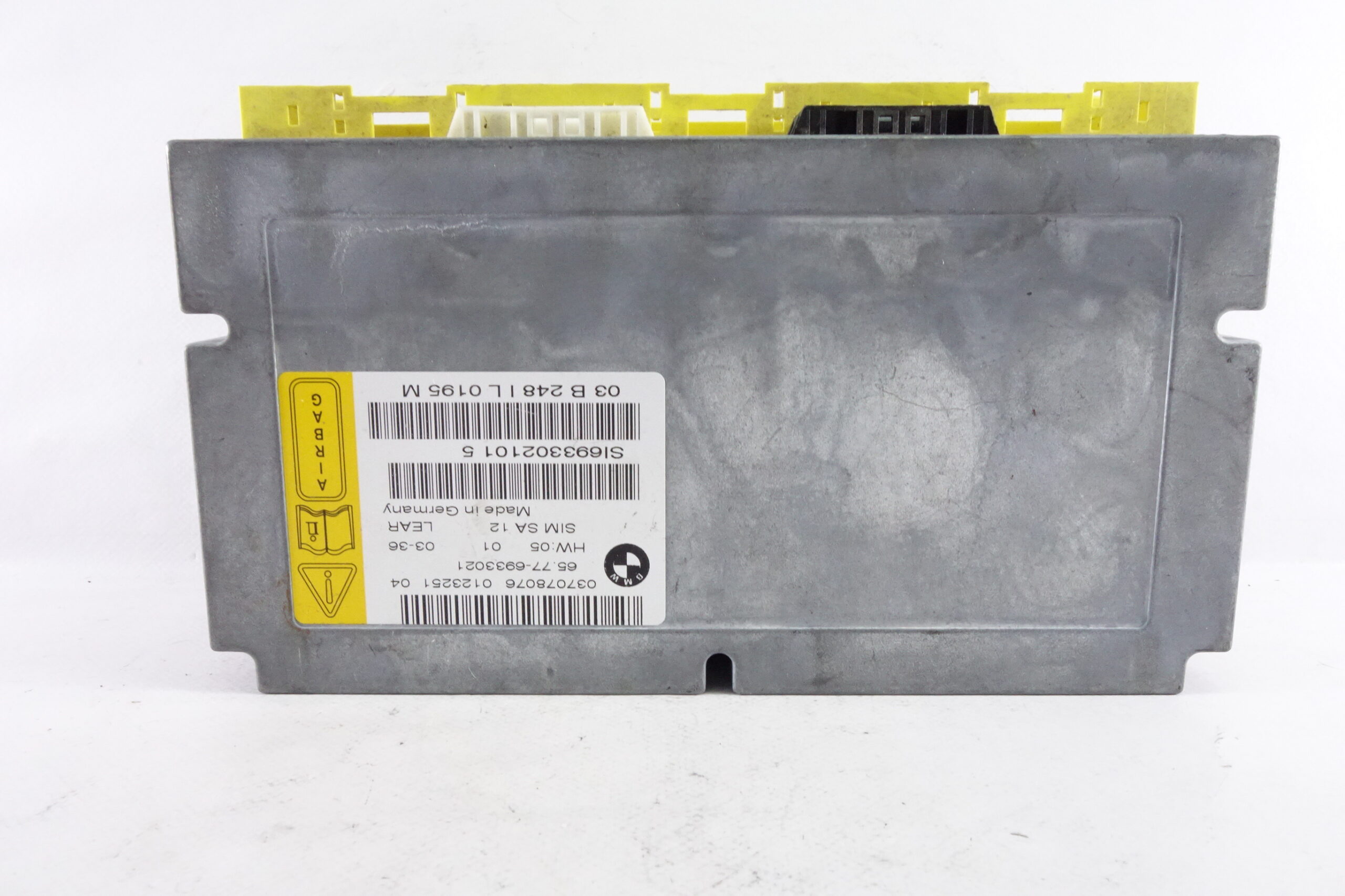 Módulo de control airbag BMW Serie 7 65776933021 65 77 6933021 037078076 - foto 1