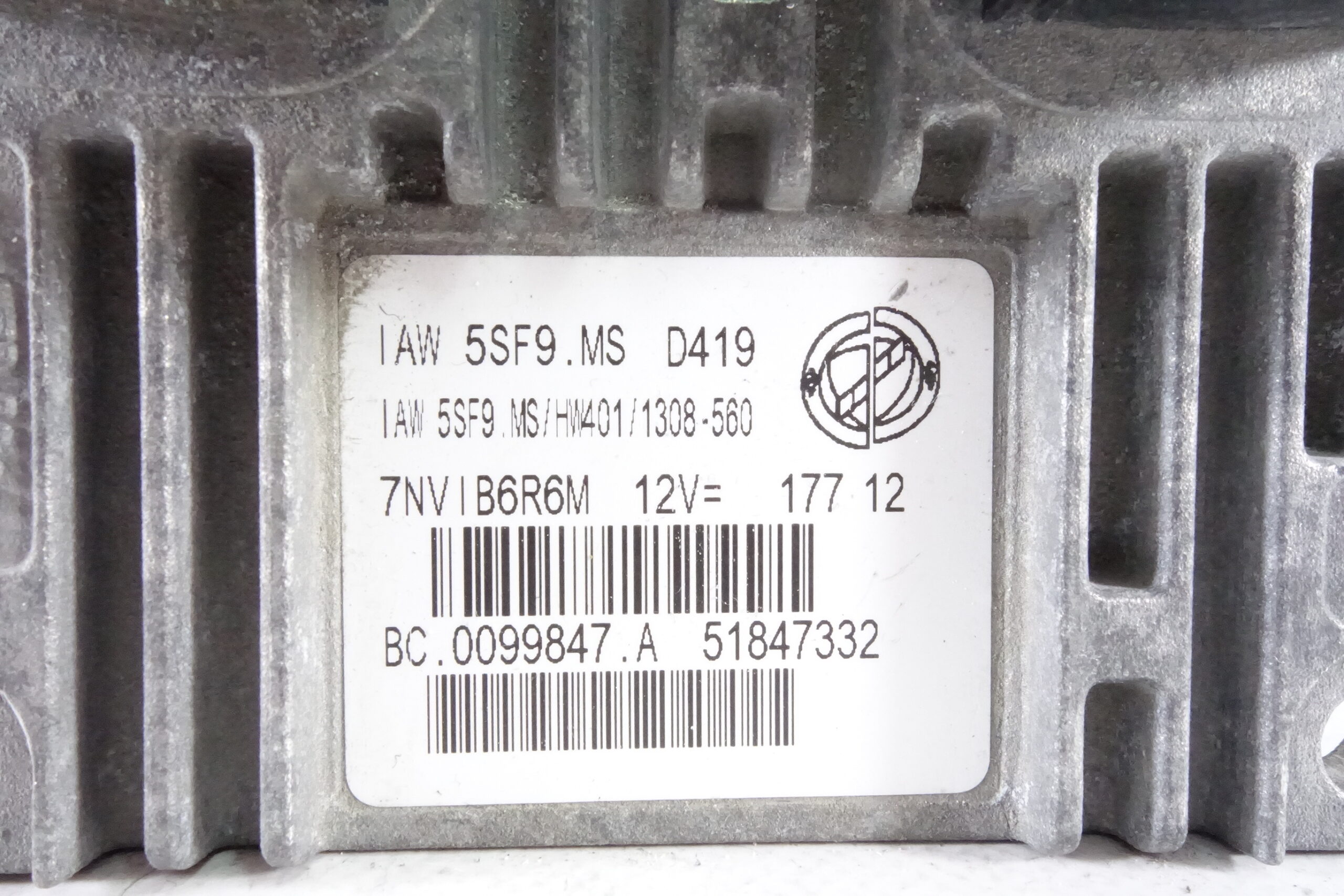 Centralita de motor ECU Ford Ka IAW5SF9MSD419 IAW5SF9MS IAW 5SF9. MS D419 BC0099847A  BC 0099847 A 51847332 - foto 2