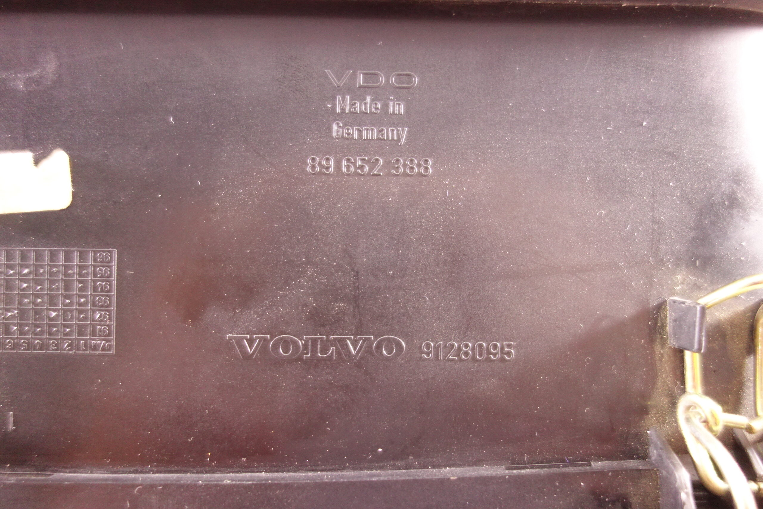 Cuadro de instrumentos Volvo 850 110008456036 110 008 456 036 9148576 91 48 576 89652388 89 652 388 9128095 9442147826W545 9442147 826 W545 - foto 3