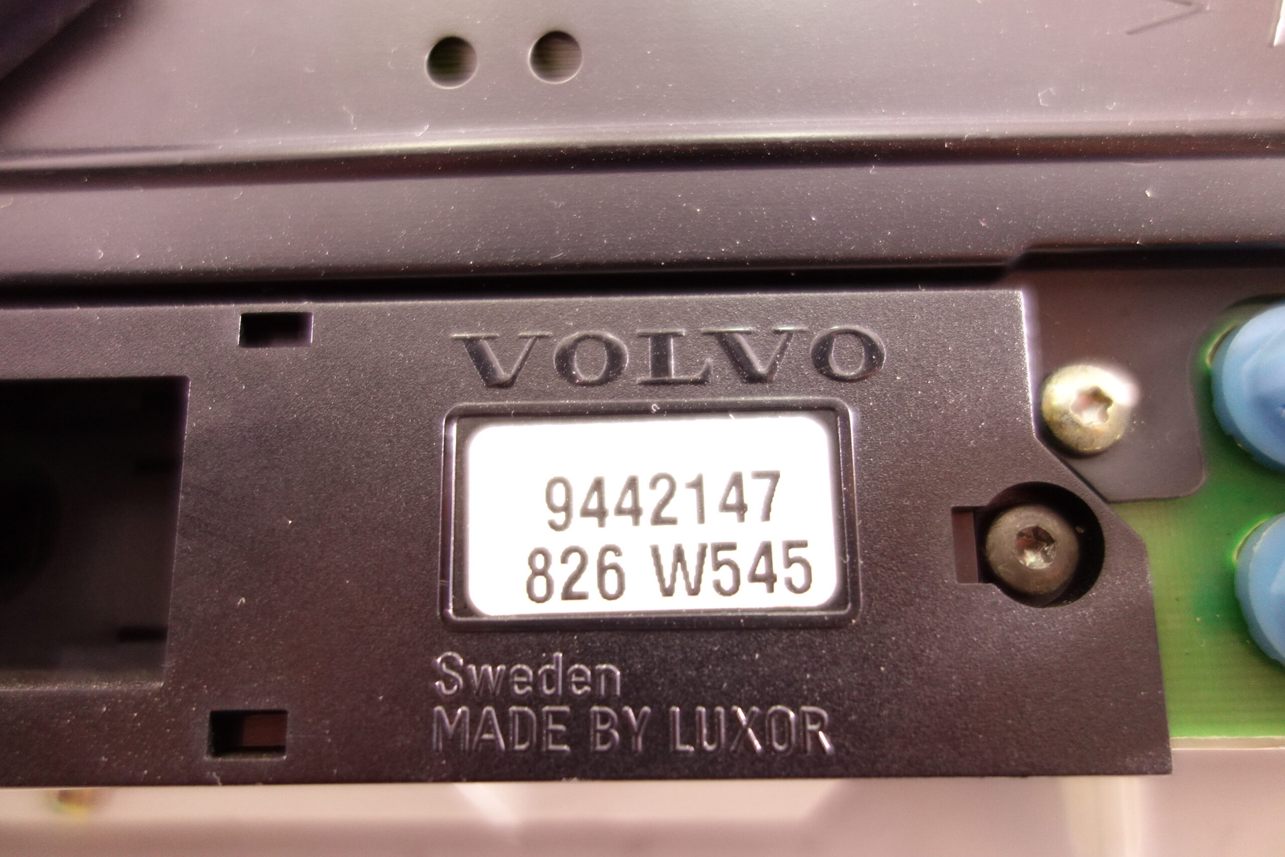 Cuadro de instrumentos Volvo 850 110008456036 110 008 456 036 9148576 91 48 576 89652388 89 652 388 9128095 9442147826W545 9442147 826 W545 - foto 4