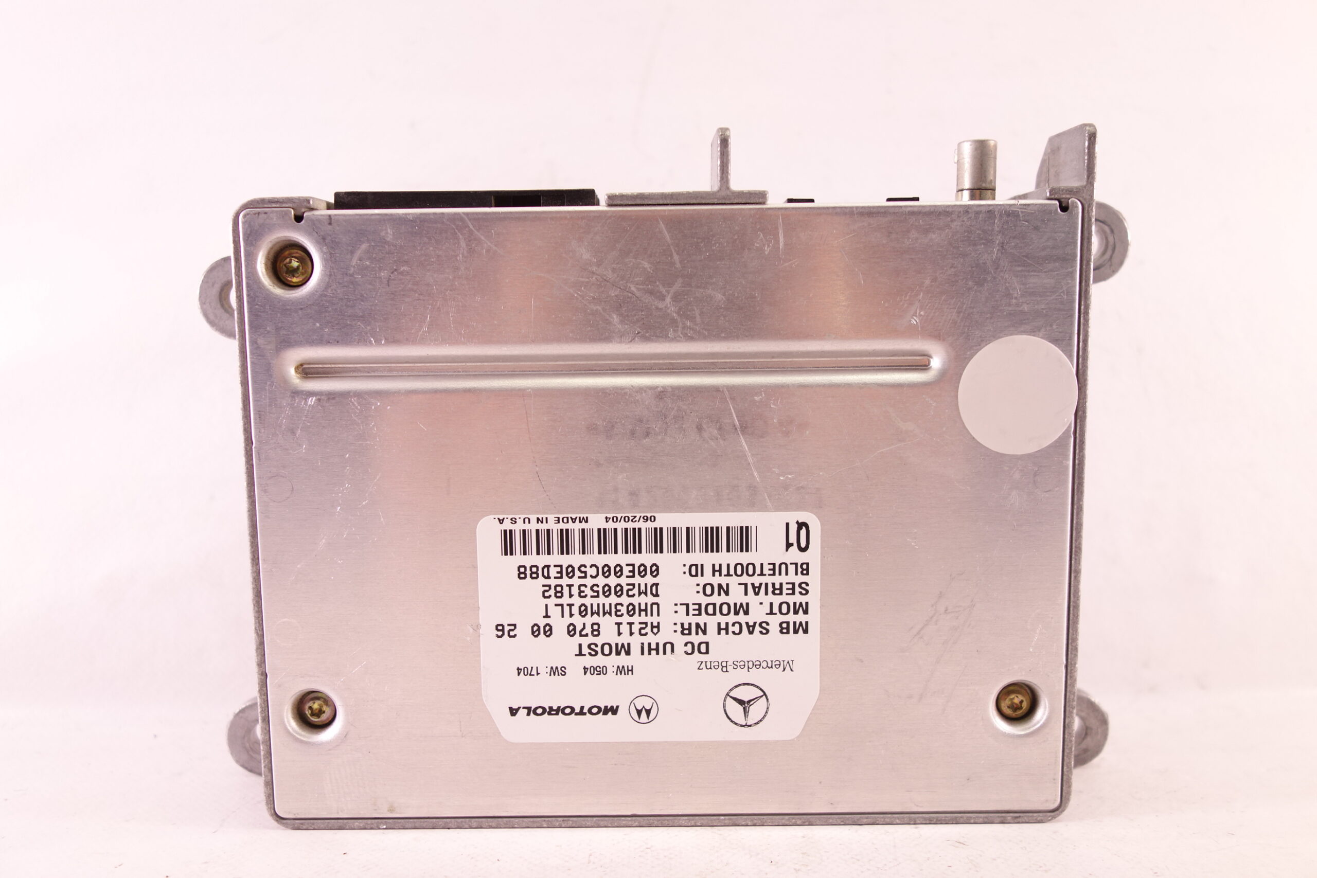 Centralita de control bluetooth Mercedes Clase E A2118700026 A211 870 00 26 UH03MM01LT - foto 1