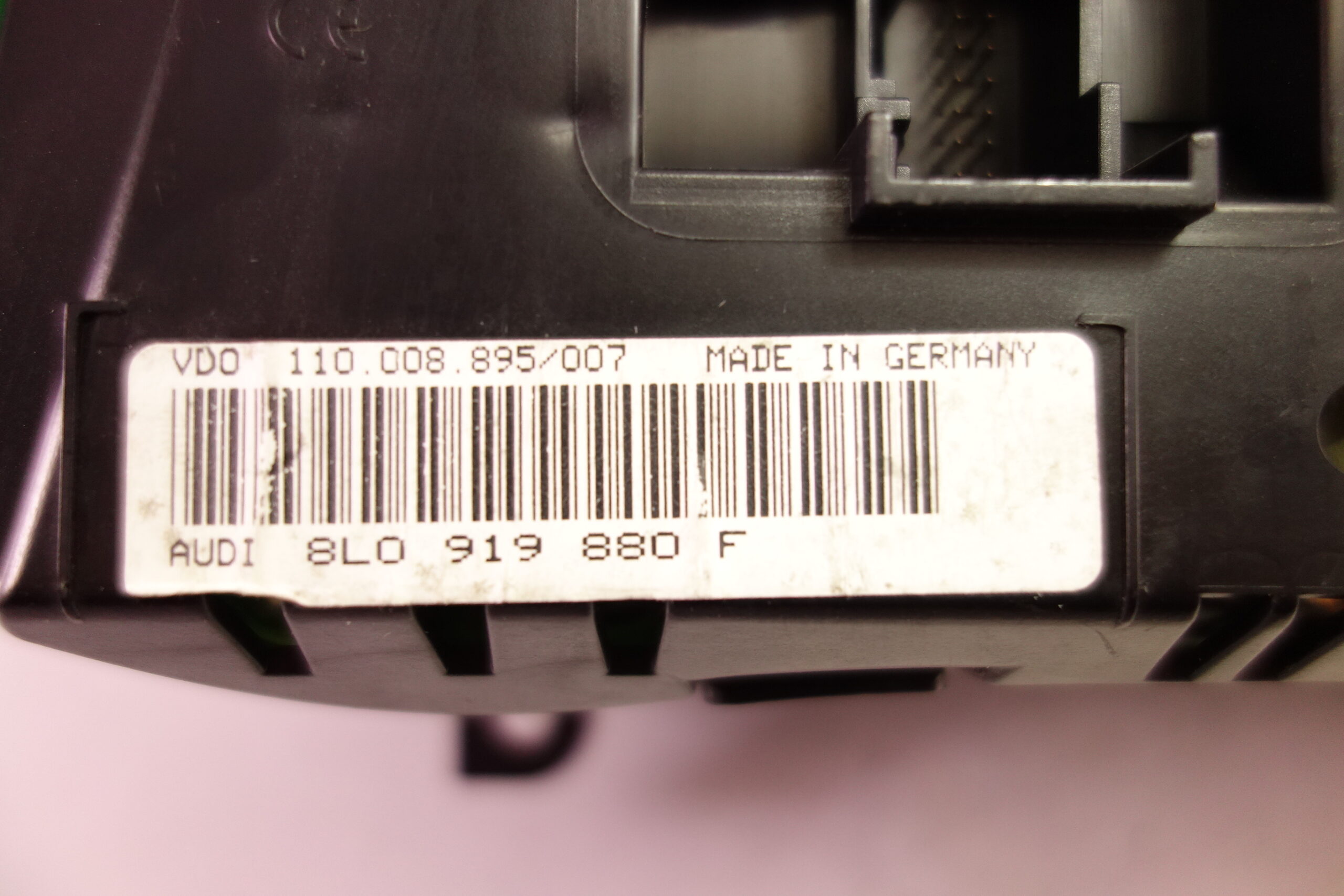 Cuadro de Instrumentos Audi A3 8L0919880F 8L0 919 880 F 110008895007 110 008 895 007 - foto 2
