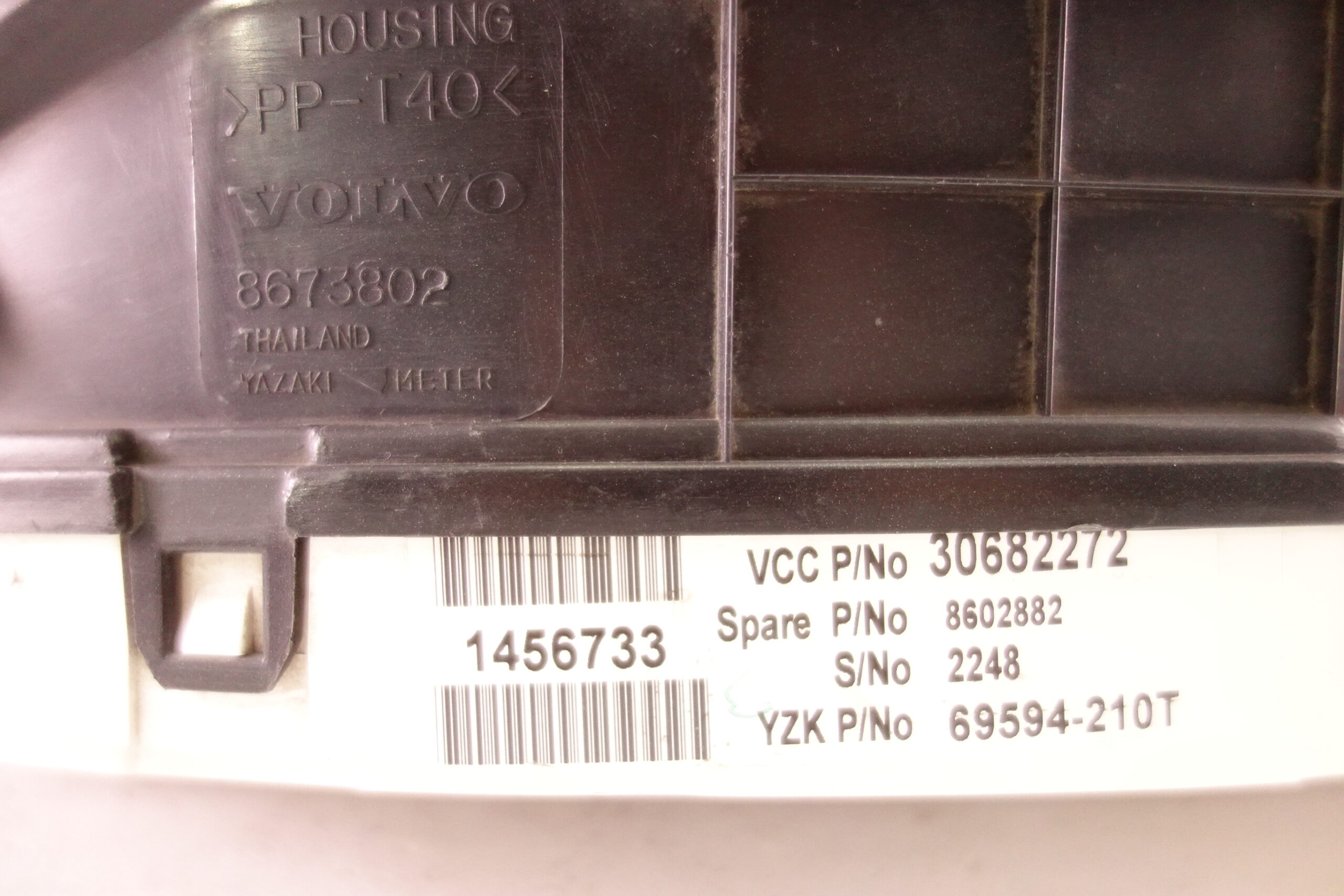 Cuadro de instrumentos Volvo XC70 V70 30682272 8602882 69594210T 69594 210T - foto 2