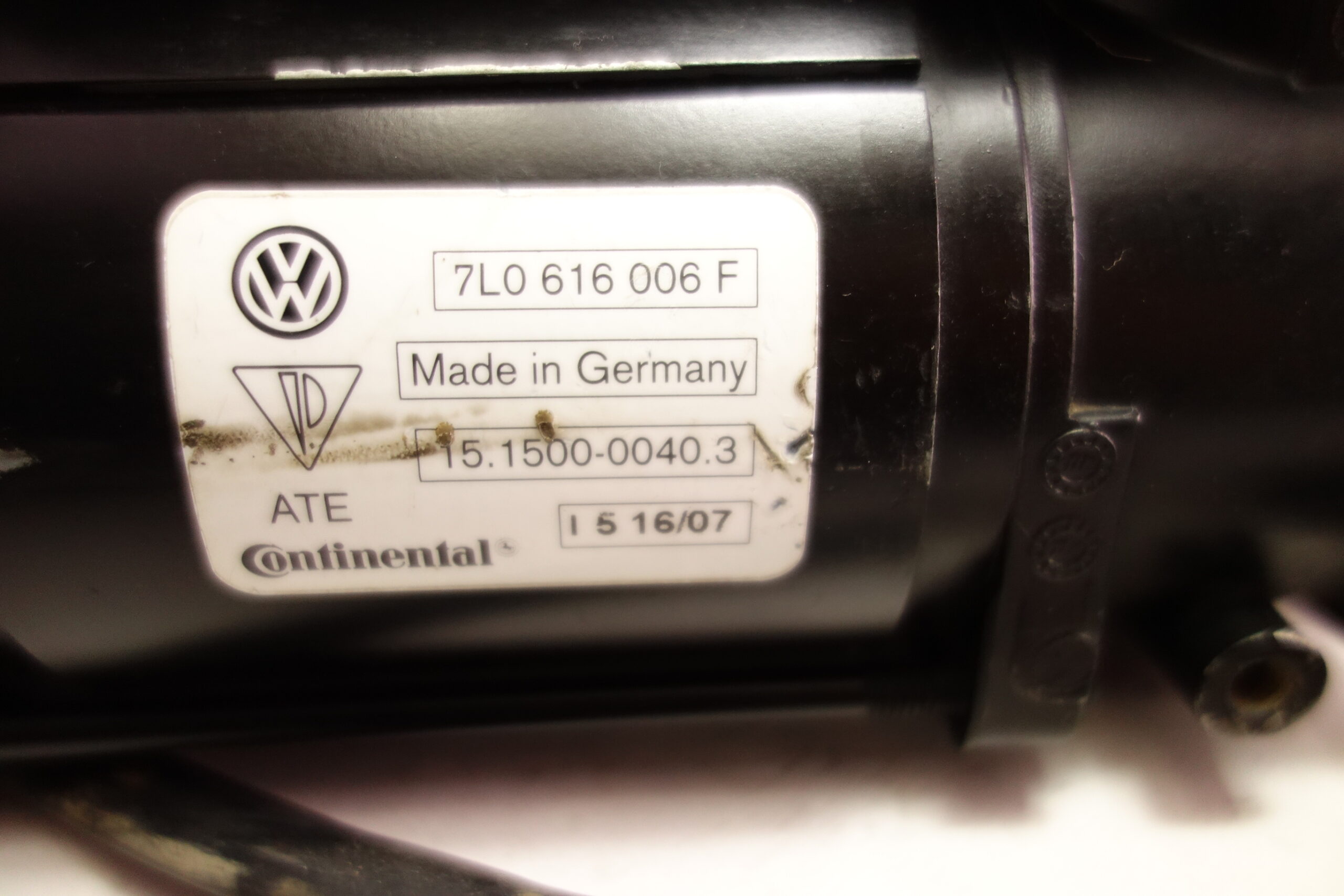 Compresor de suspensión neumática para VW Touareg Porsche Cayenne 7l0616006F 7l0 616 006 F ATE 15150000403 15.1500-0040.3 - foto 3
