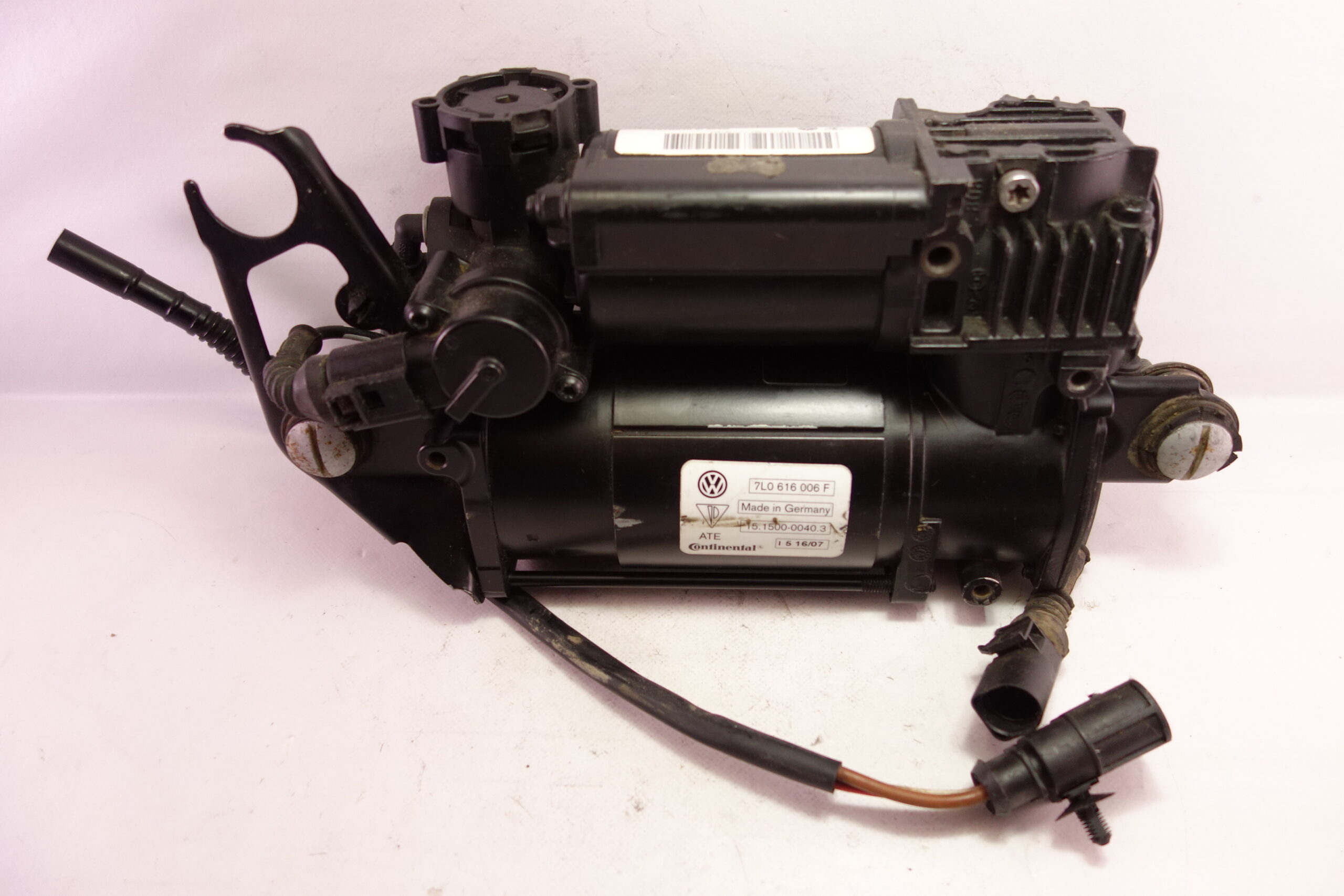 Compresor de suspensión neumática para VW Touareg Porsche Cayenne 7l0616006F 7l0 616 006 F ATE 15150000403 15.1500-0040.3 - foto 4