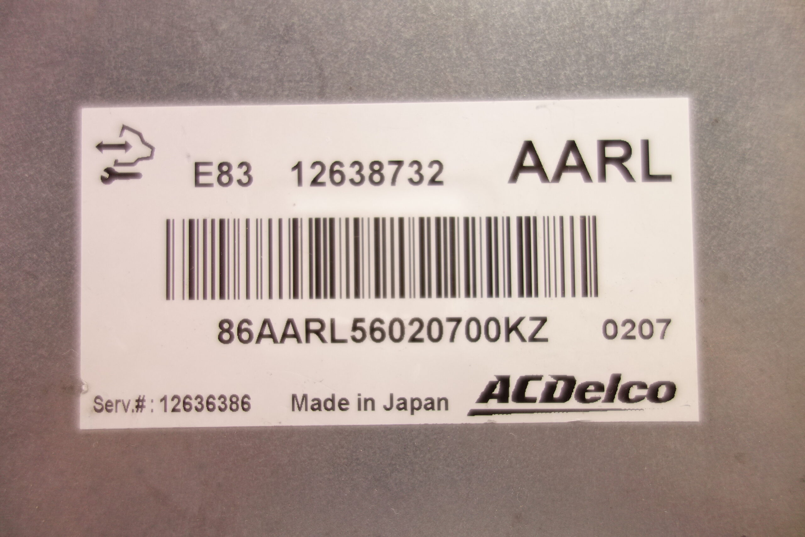 Centralita de motor UCE Opel Meriva E8312638732 E83 12638732 12636386 - foto 2