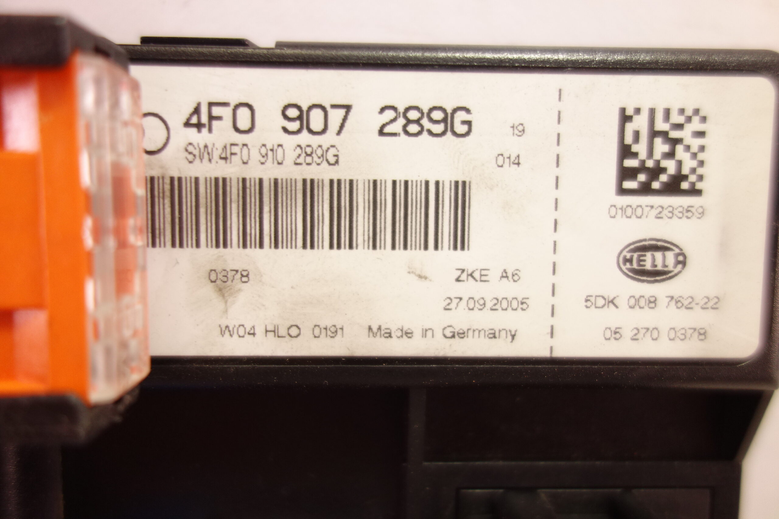 Módulo de confort Audi A6 4F0907289G 4F0 907 289G 4F0 910 289G 5DK00876222 5DK 008 762 22 8A0937530 8A0 937 530 - foto 2