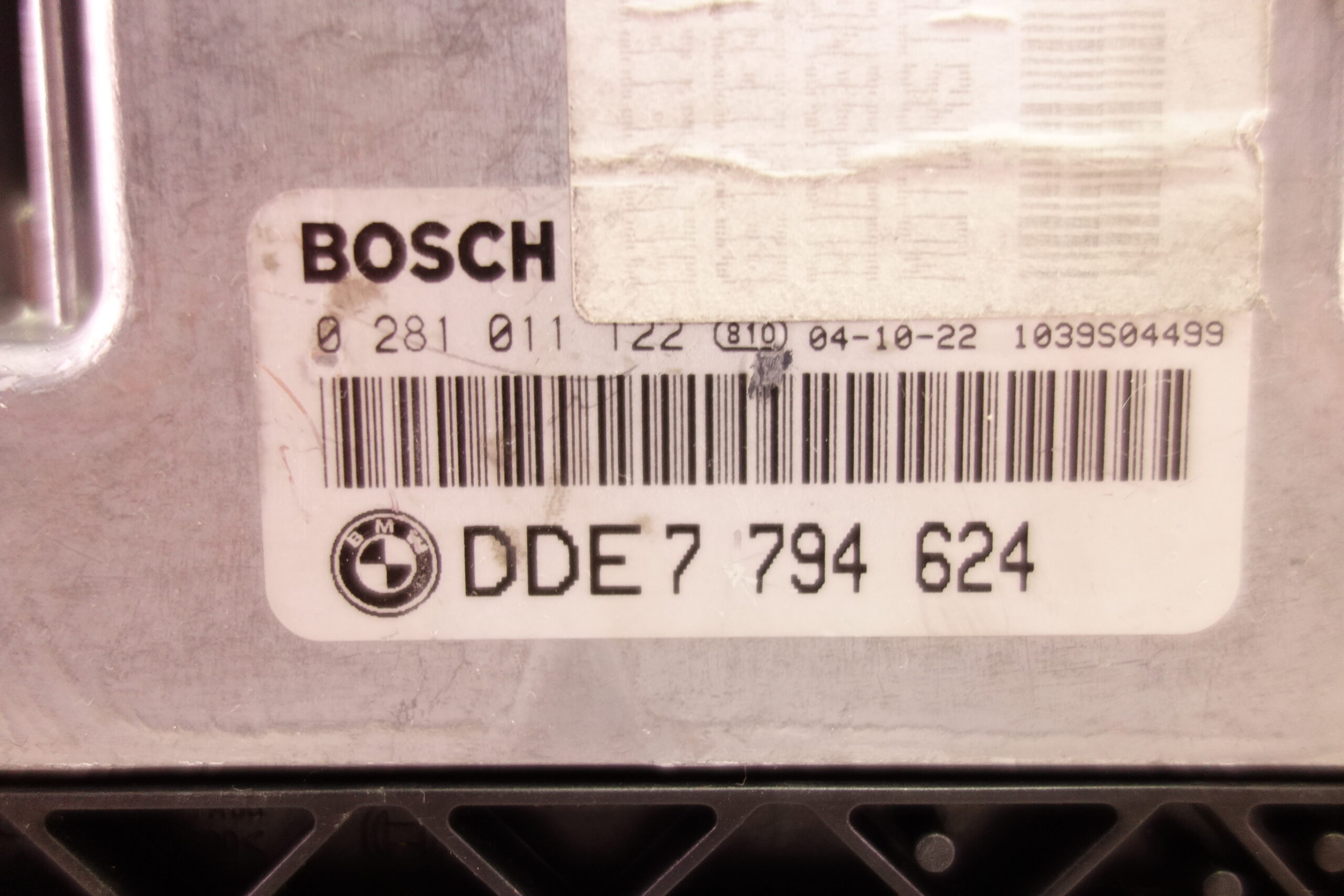 Centralita del motor BMW Serie 3 0281011122 0 281 011 122 DDE7794624 DDE7 794 624 7792156 796195 - foto 2