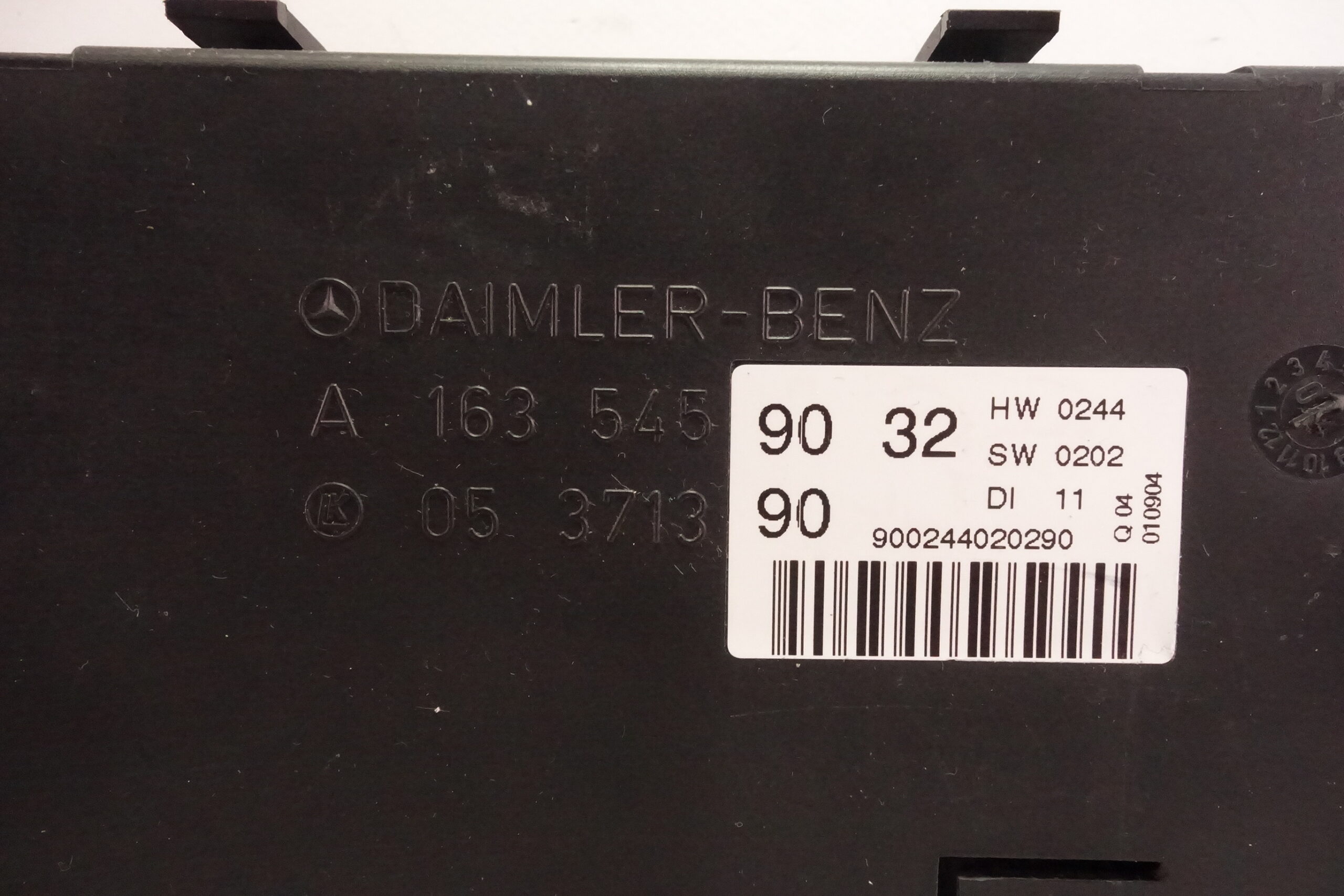 Módulo control Mercedes Clase M A1635459032 A 163 545 90 32 05371390 05 3713 90 A1635450716 A 163 545 07 16 05371401 - foto 2