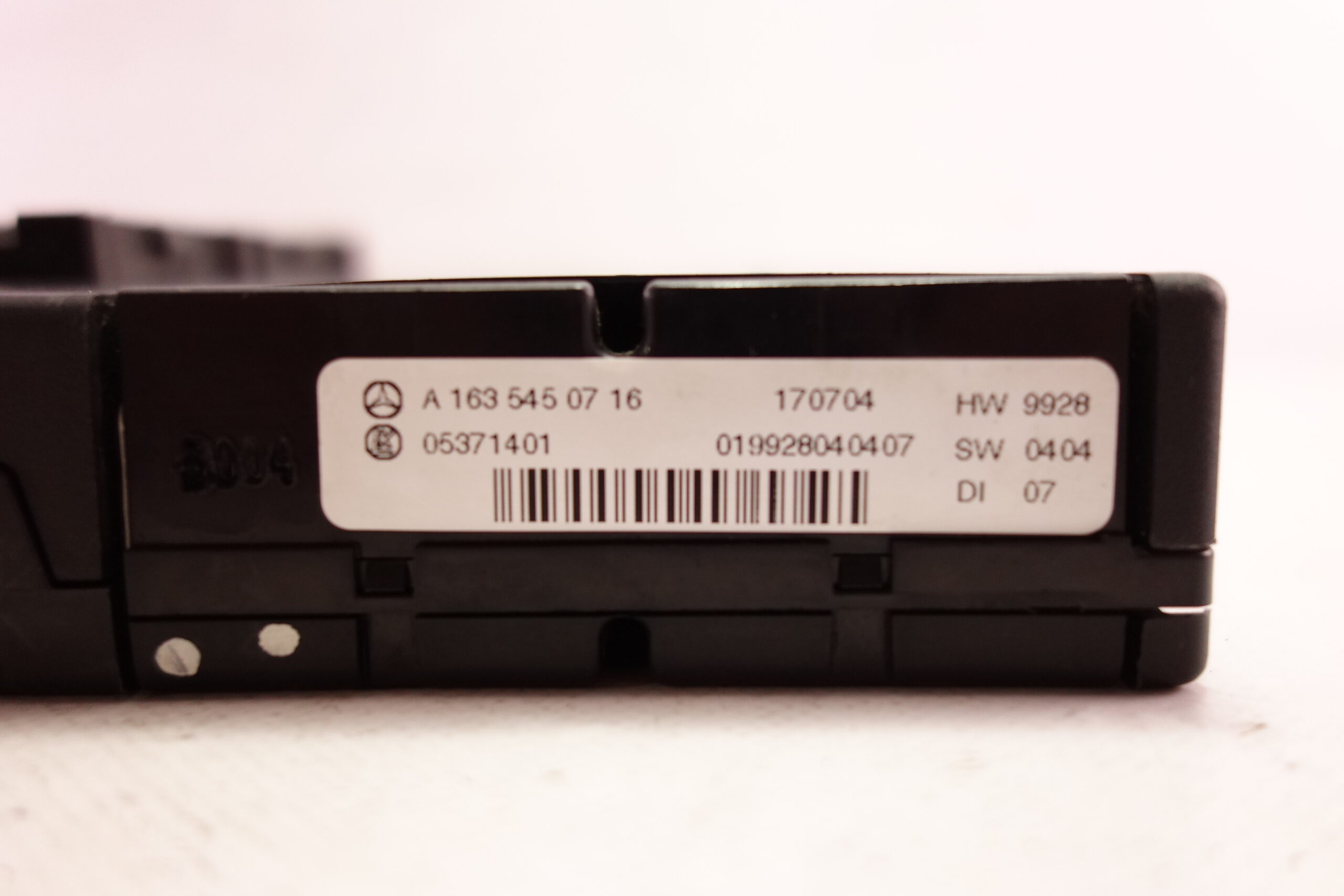 Módulo control Mercedes Clase M A1635459032 A 163 545 90 32 05371390 05 3713 90 A1635450716 A 163 545 07 16 05371401 - foto 3