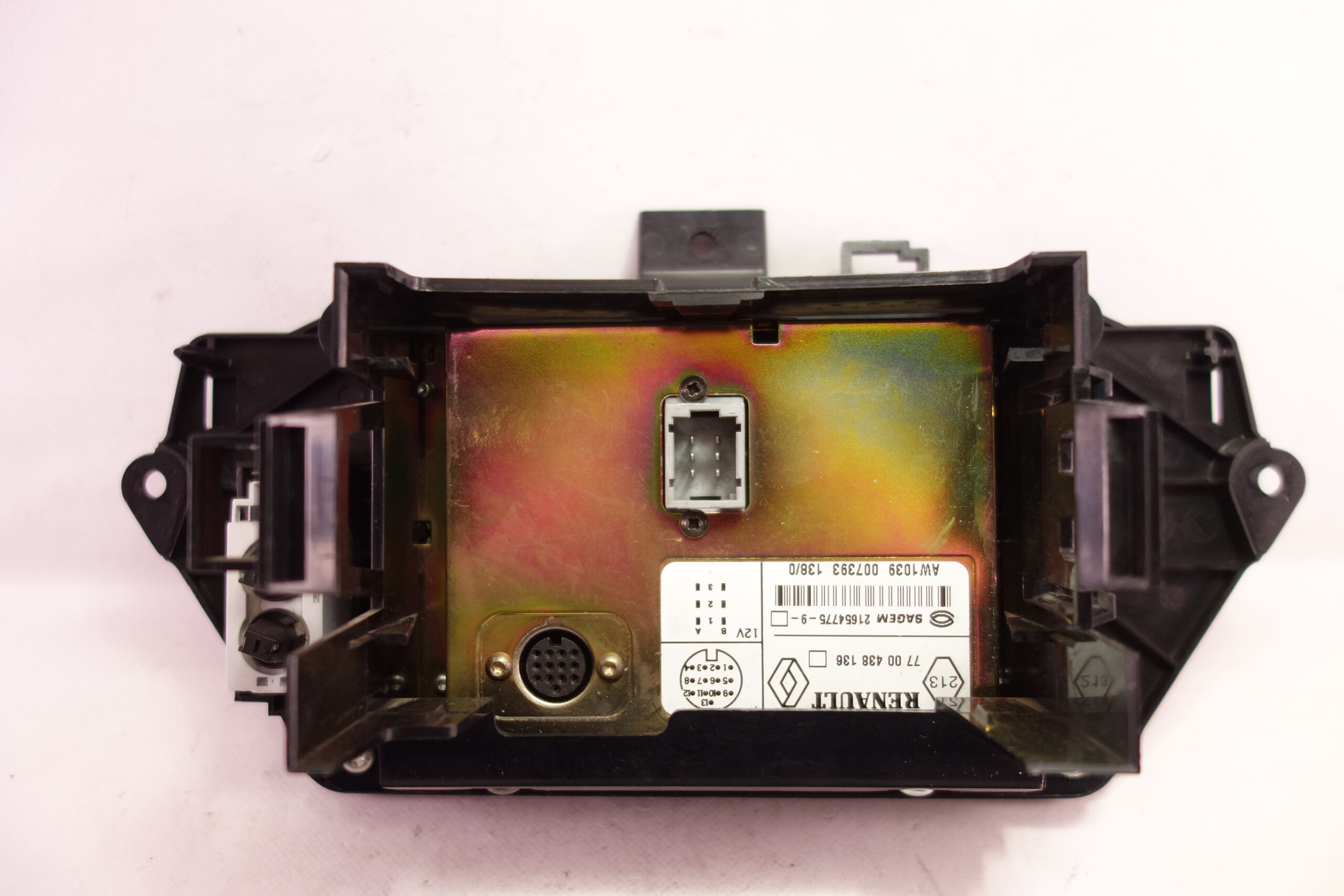 Pantalla multifunción Renault Scenic 7700430464 77 00 430464 216528527 21652852 7 7700438136 77 00 438 136 216547759 21654775 9 - foto 4
