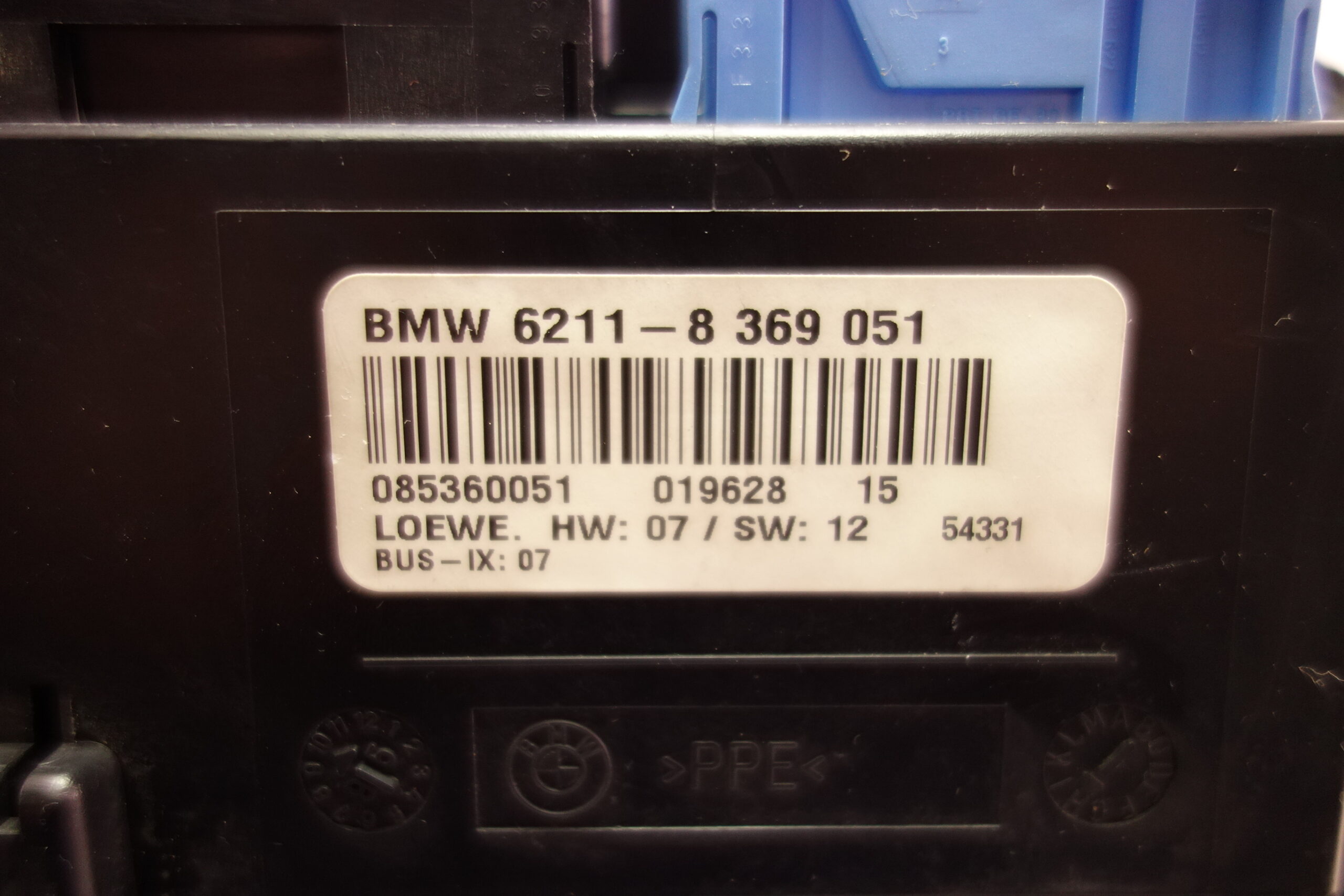 Cuadro de instrumentos BMW Serie 7 008630018 008 630 018 62119369031 62 11 8 369 031 62118369051 6211 8 369 051 085360051 87001294 87 001 294 87001329 - foto 3